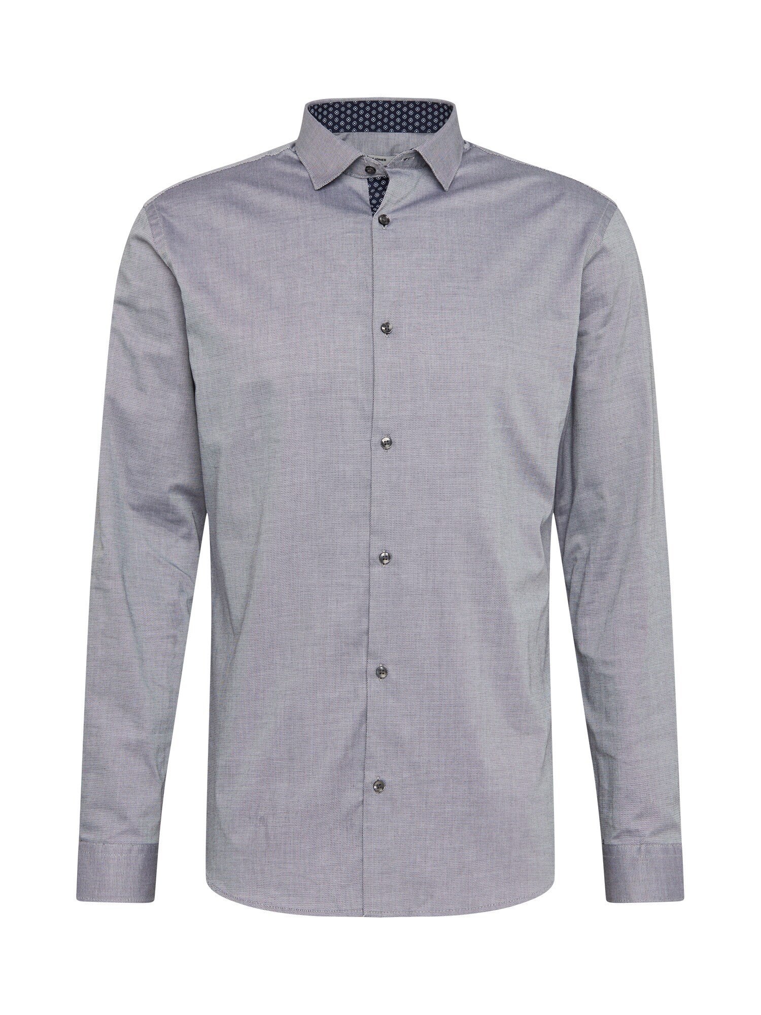 JACK & JONES Dalykiniai marškiniai  pilka