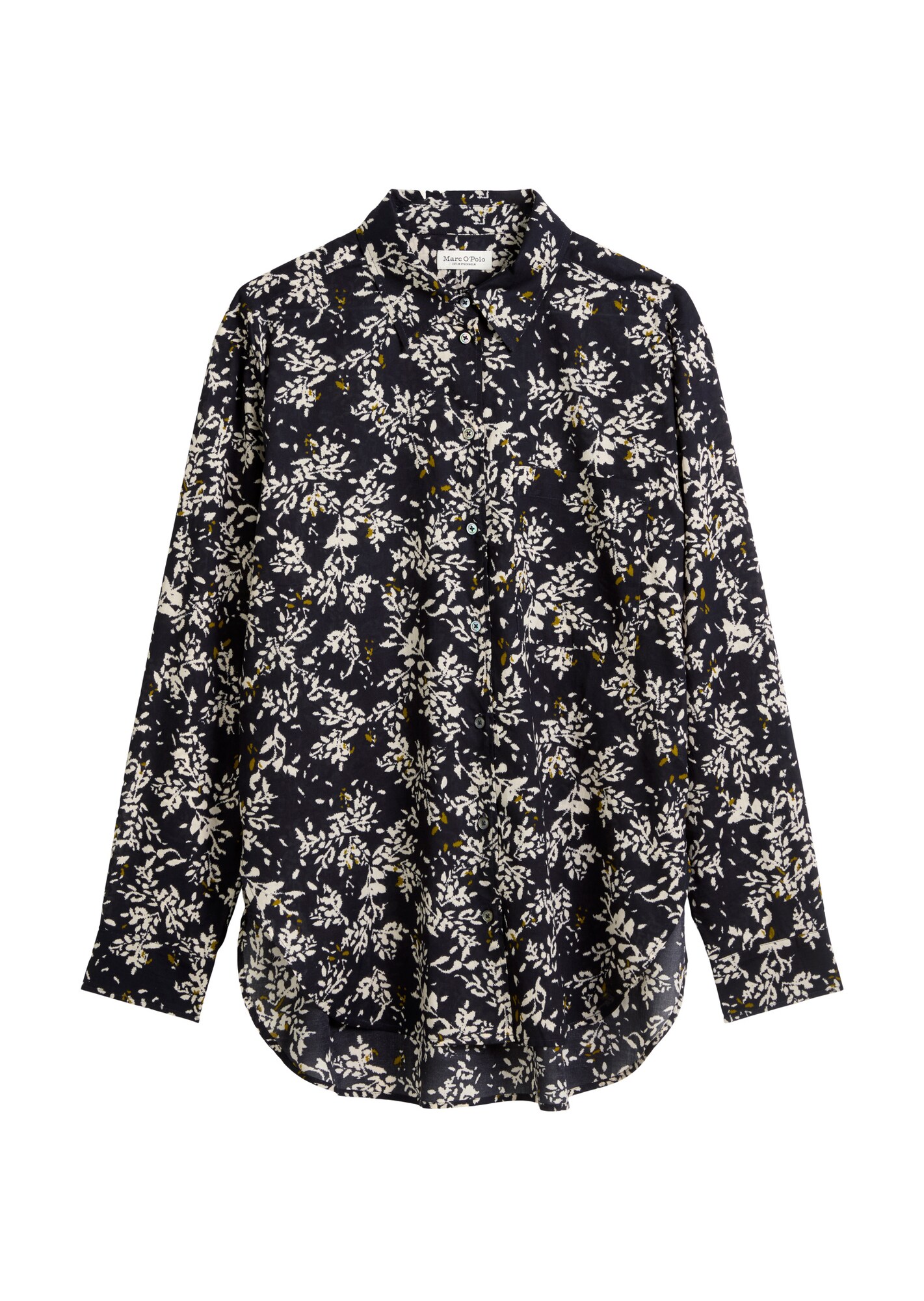 Marc O'Polo Blusa beige / negro