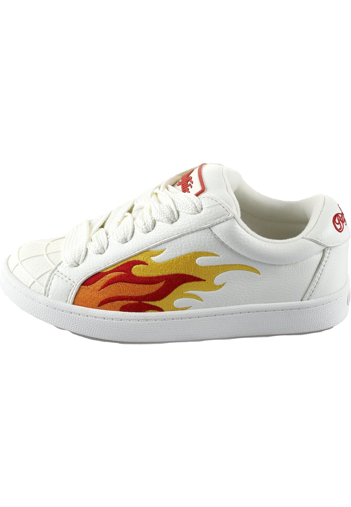 BUFFALO Zapatillas deportivas bajas 'LIBERTY'  amarillo / naranja / rojo fuego / blanco