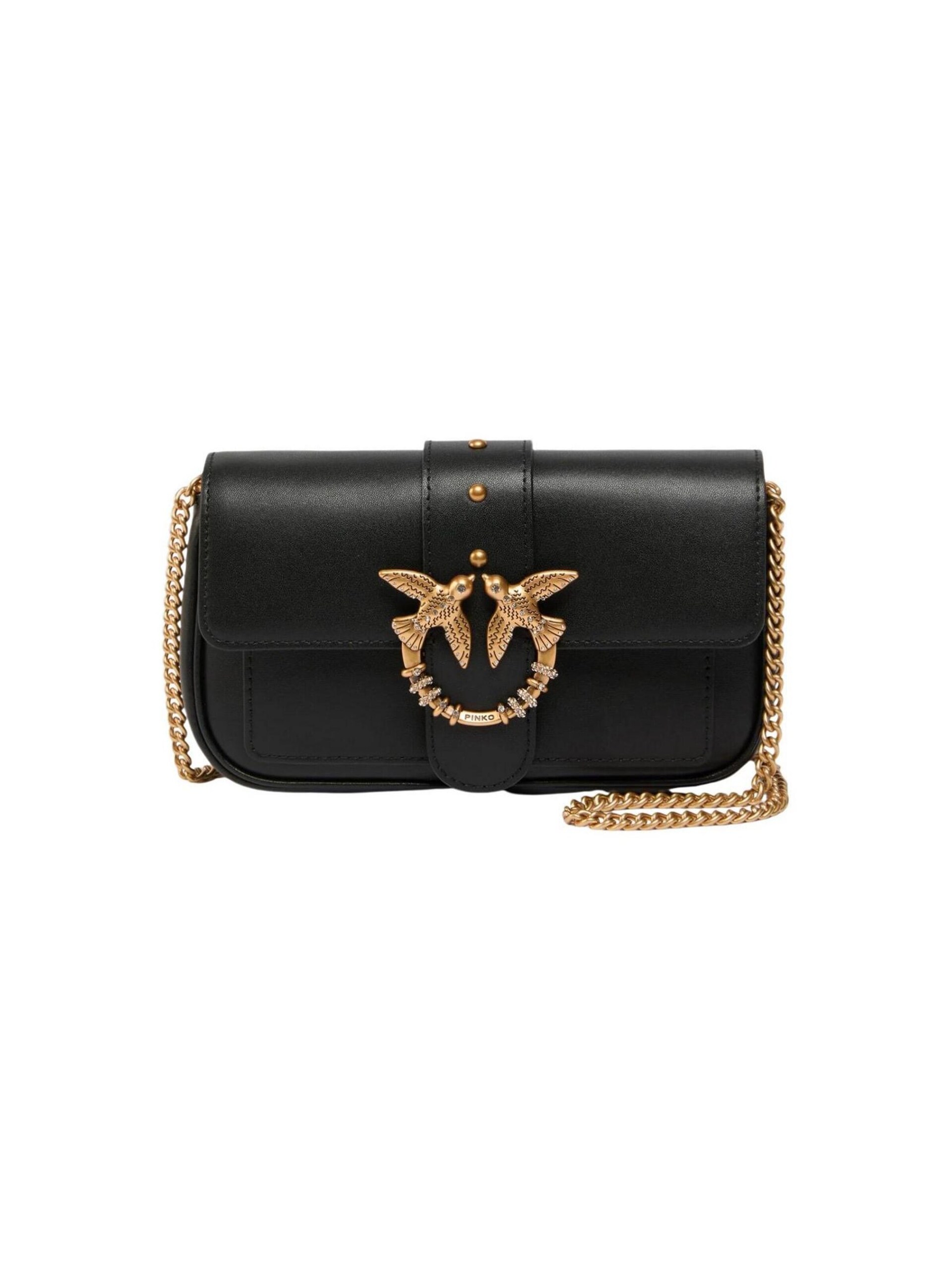 PINKO Axelremsväska 'LOVE POCKET' dam