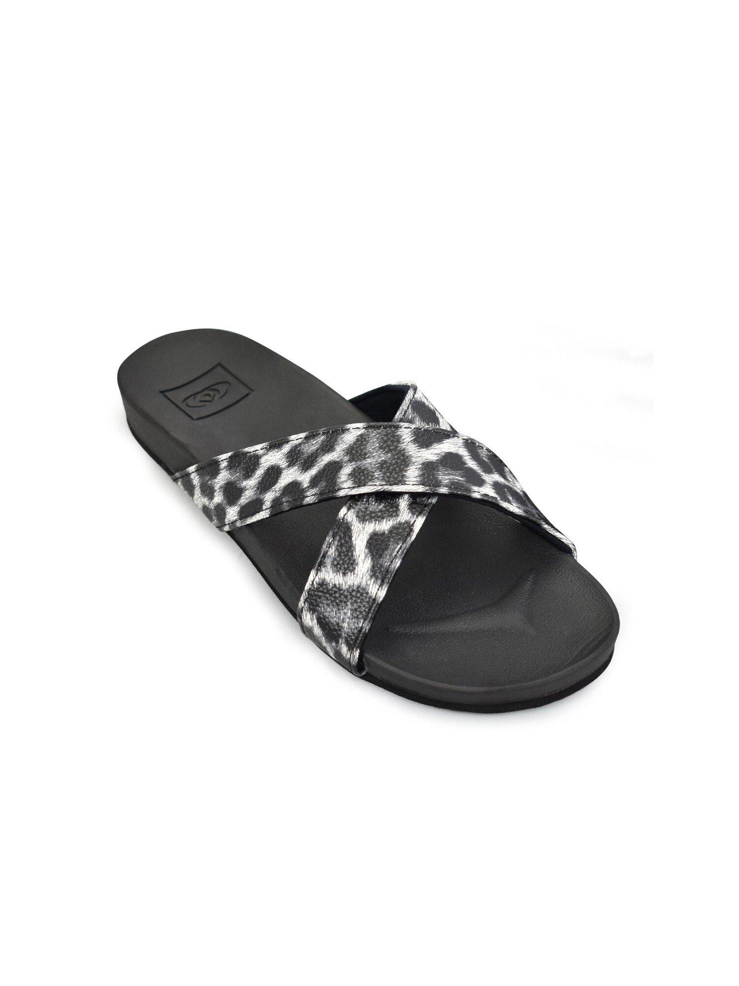 Brasileras Zapatos para playa y agua 'Pardo'  gris oscuro / negro / blanco