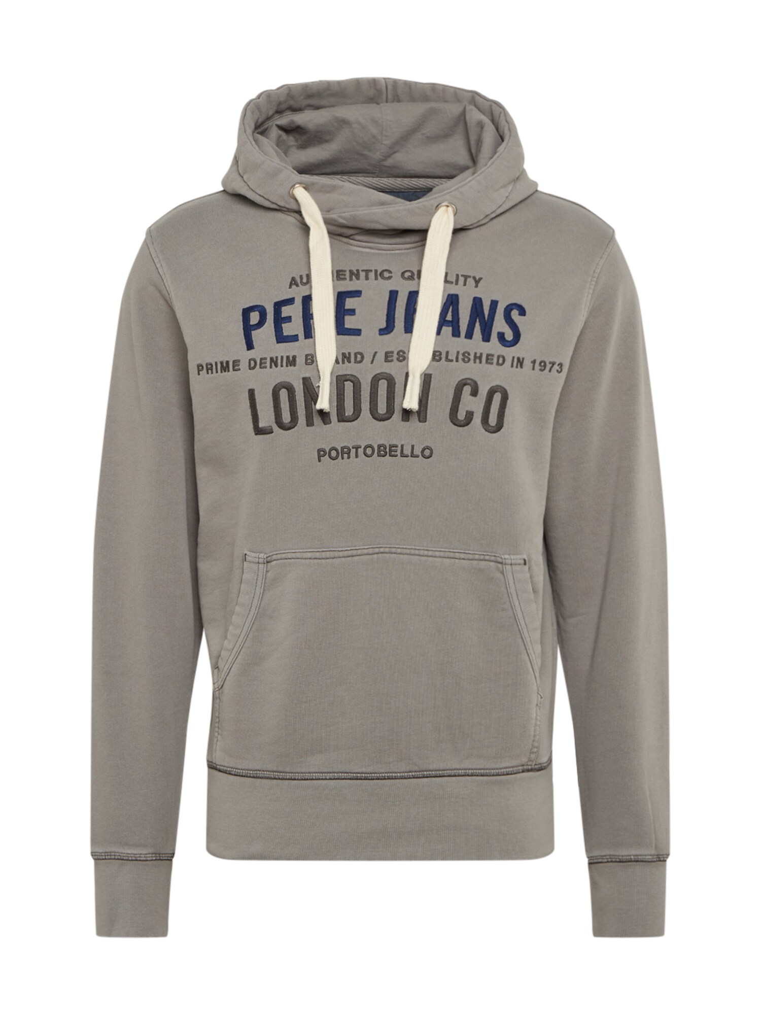 Pepe Jeans Megztinis be užsegimo 'NEVILLE'  tamsiai mėlyna / pilka