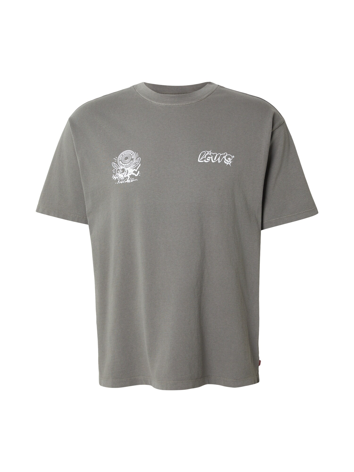LEVI'S ® Majica  siva / bijela