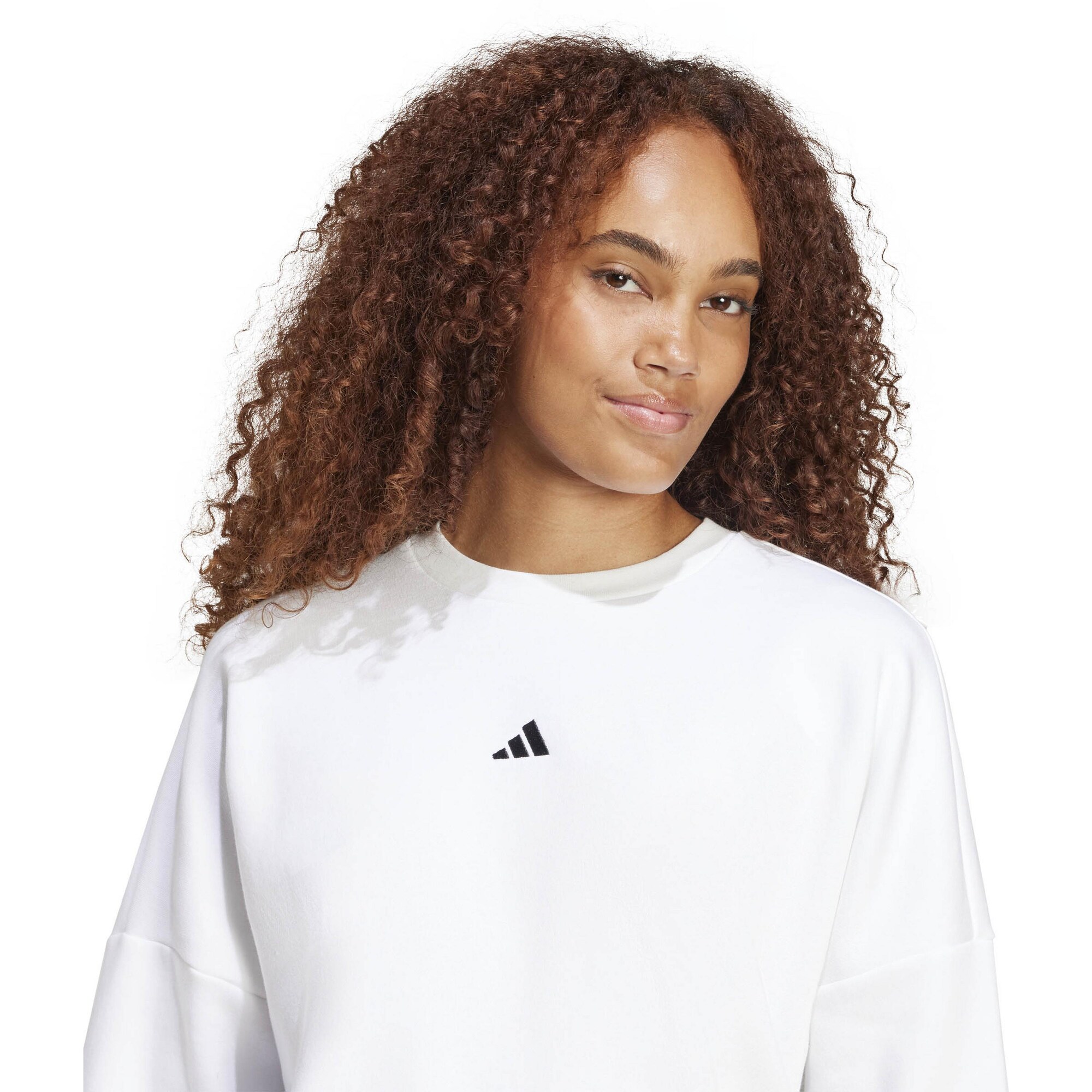 ADIDAS SPORTSWEAR Športová mikina čierna / biela (obrázok 6)