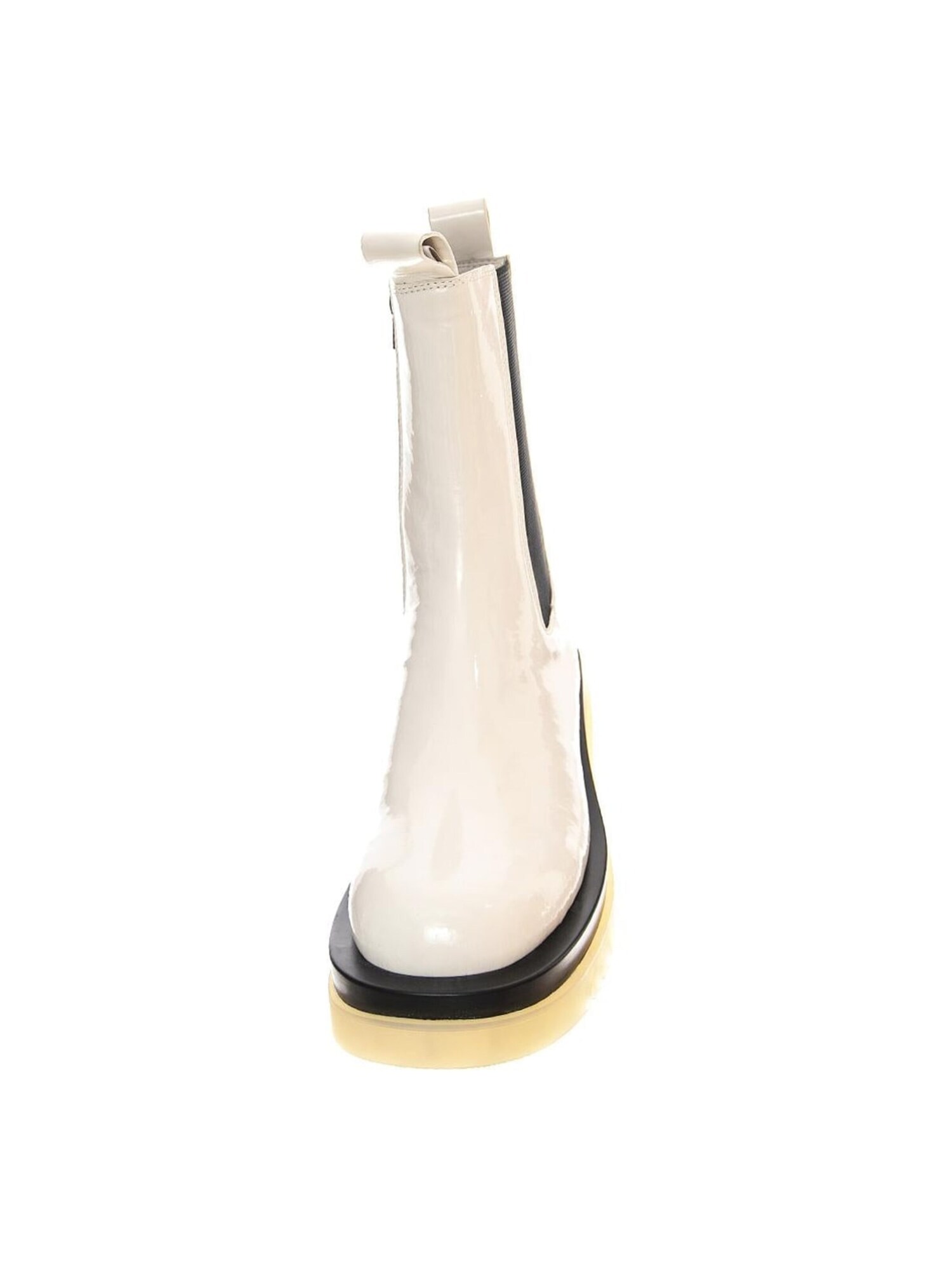 Jeffrey Campbell Laarzen 'Tanked-Cb' wit