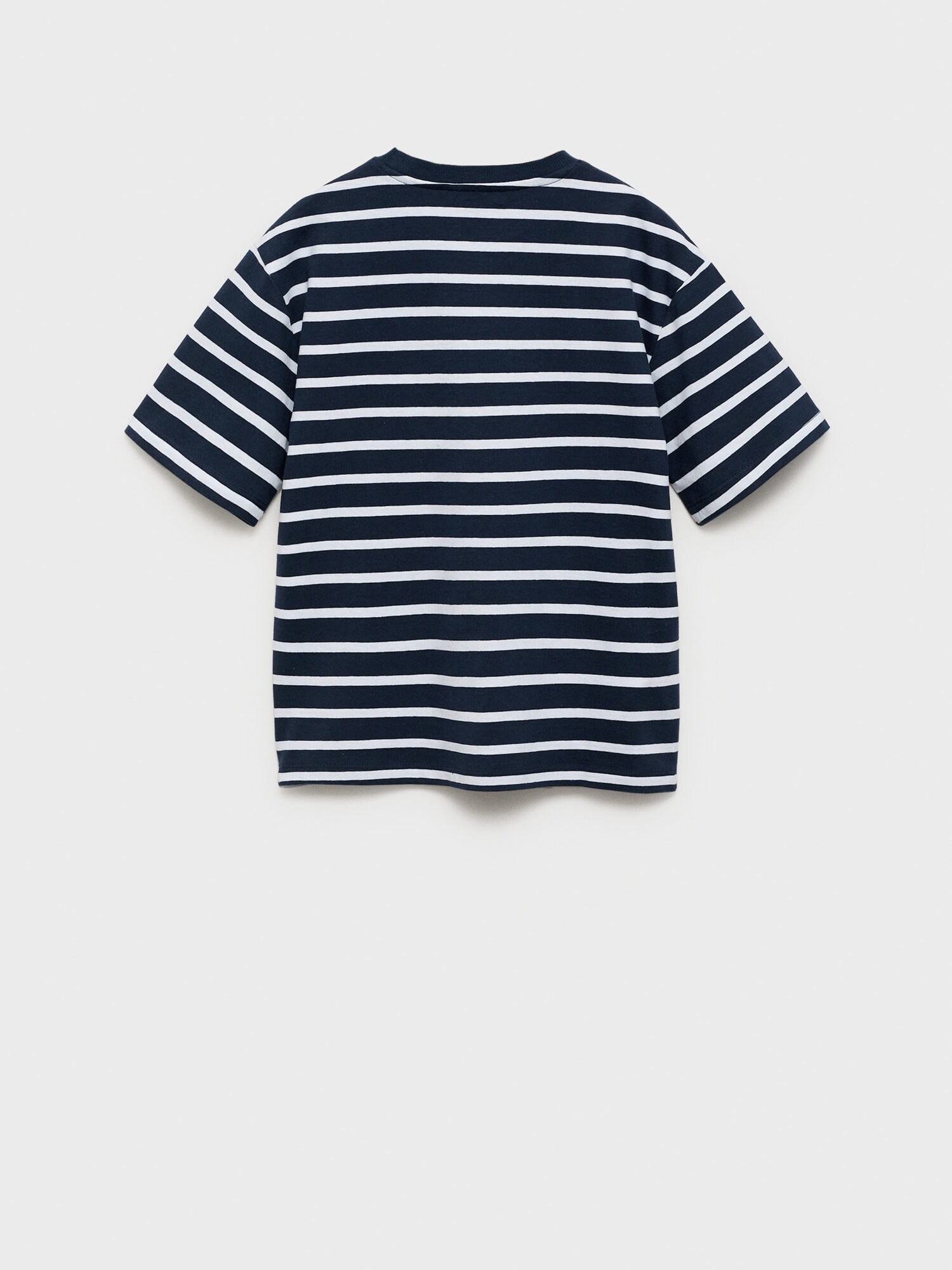 MANGO KIDS Póló  tengerészkék / fehér termék 2. képe