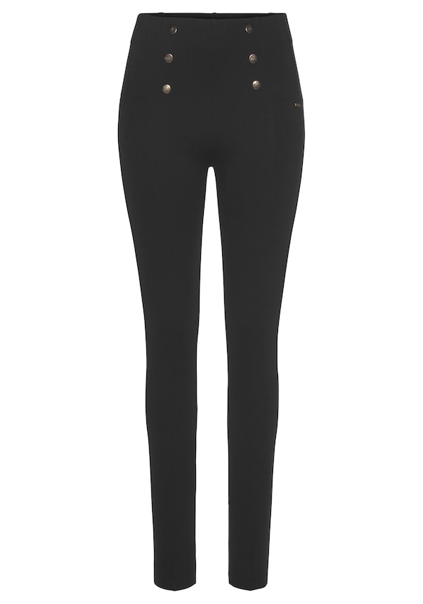 LASCANA, Leggings, fekete, 3 kép a 8 közül