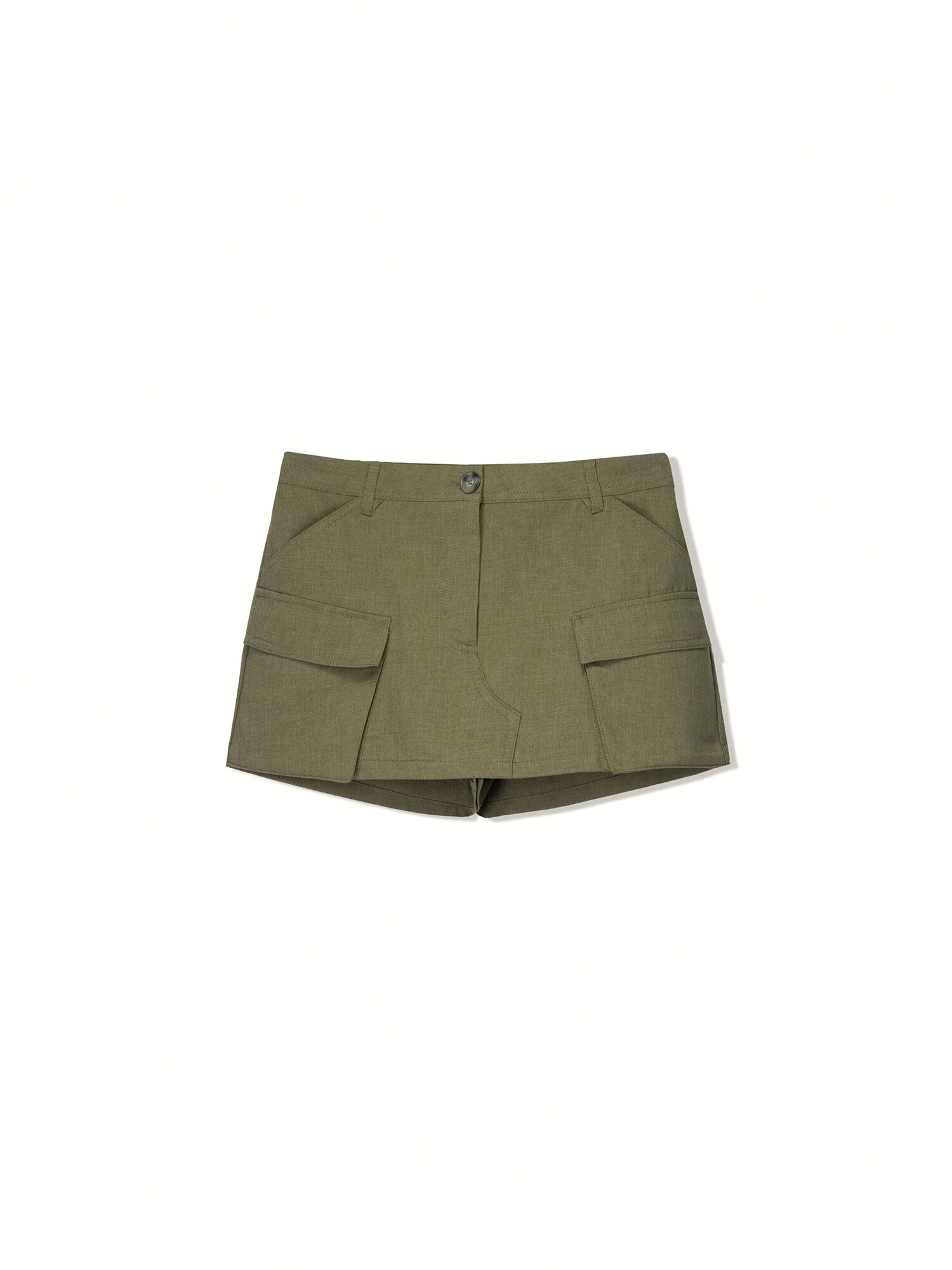 Bershka Szoknyák  khaki akciós termékkép 1