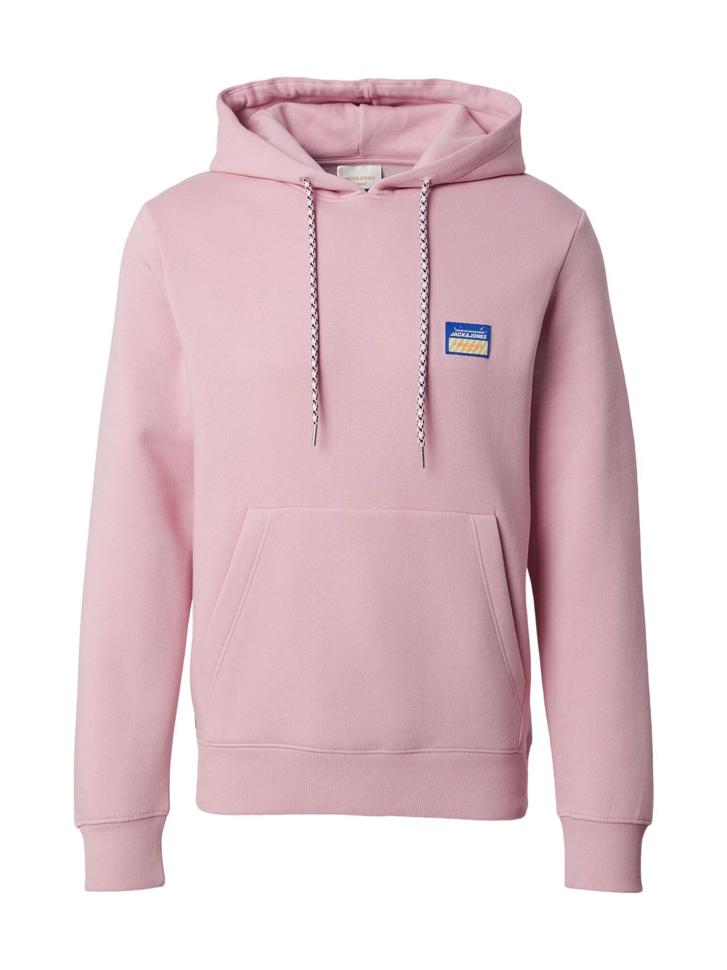 JACK & JONES Bluză de molton JORPOCKY roz deschis