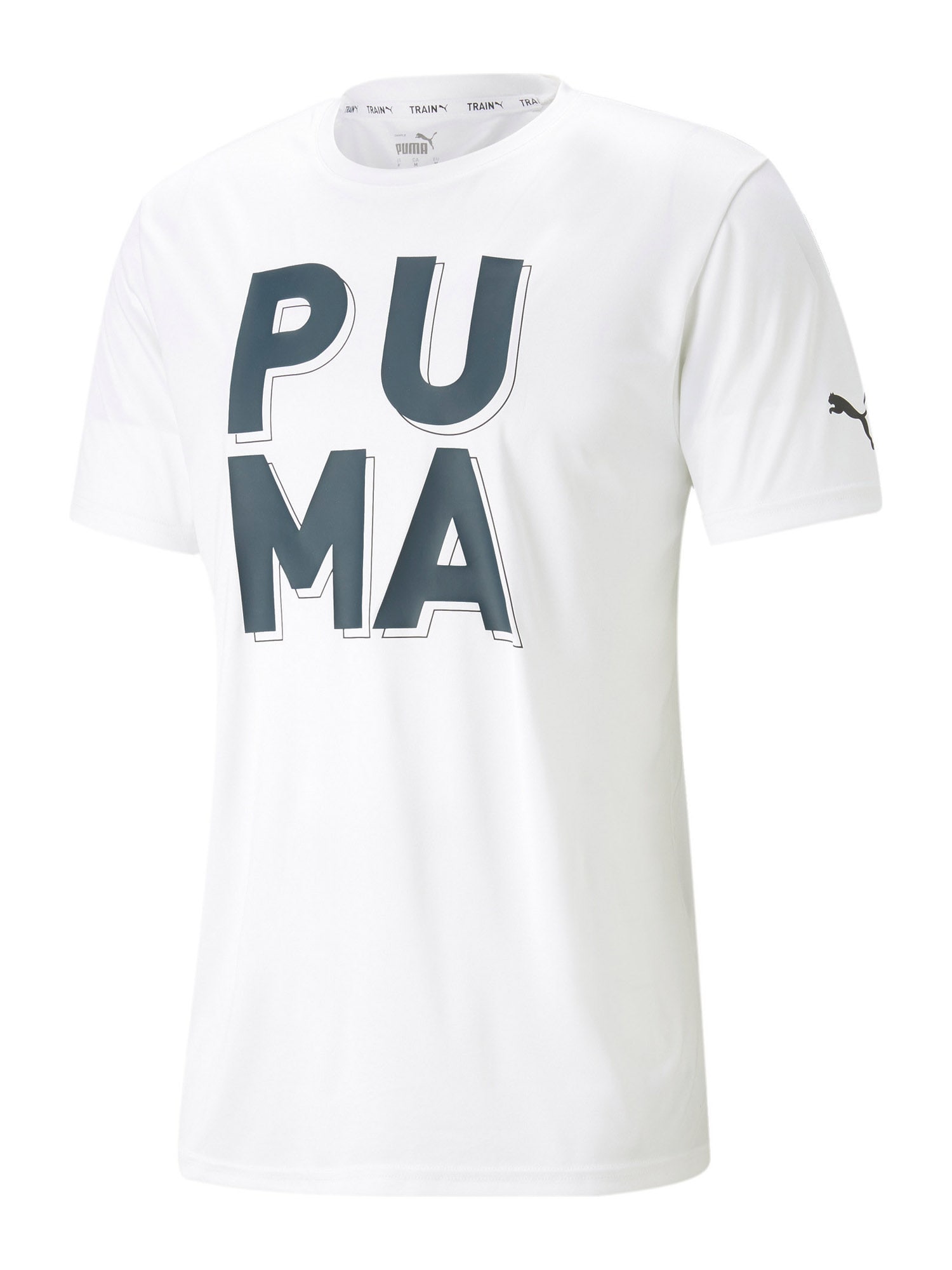 PUMA Функционална тениска 'CONCEPT'  черно / бяло
