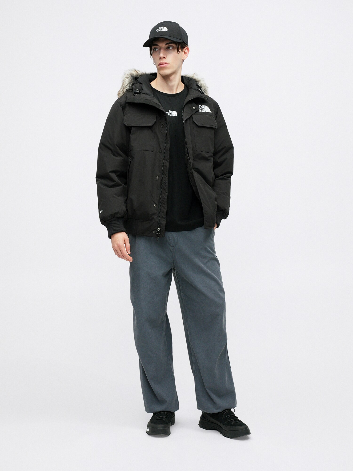 THE NORTH FACE Chaqueta de invierno 'MCMURDO'  negro – imagen 4