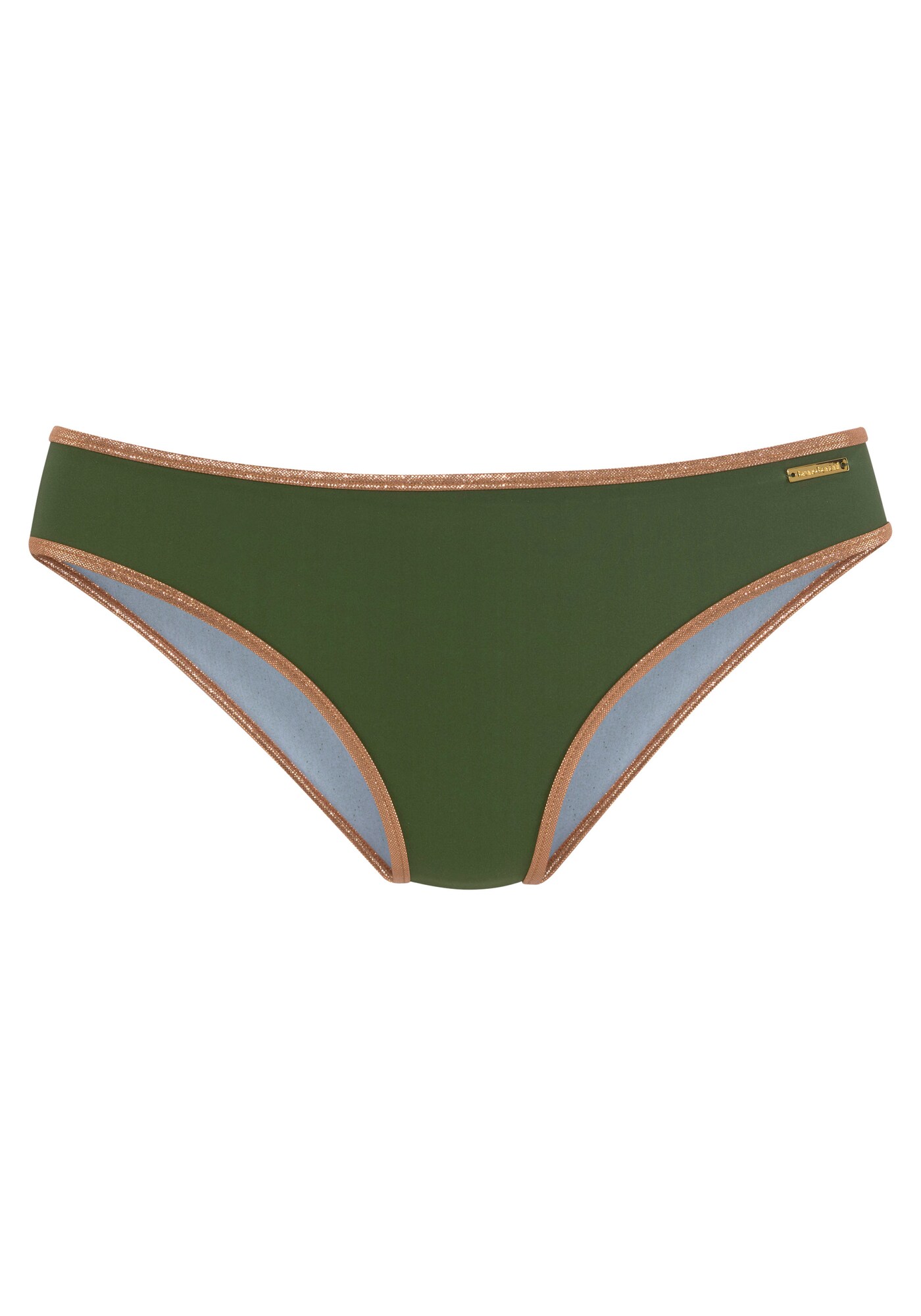BRUNO BANANI Bikini nadrágok  bronz / sötétzöld akciós termékkép 1