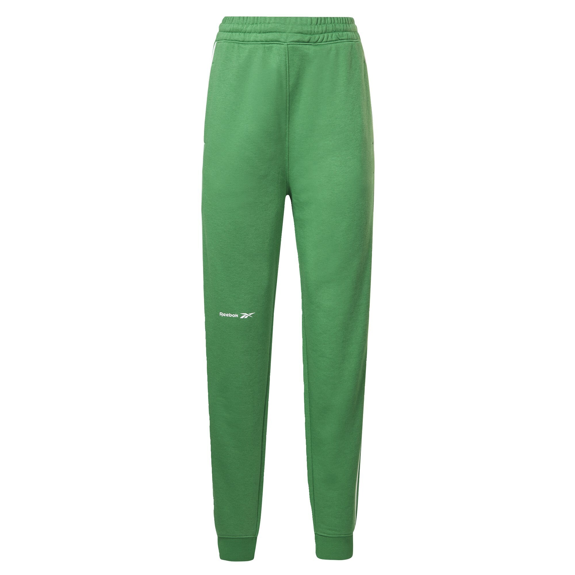 Reebok Sport Športové nohavice  zelená / biela
