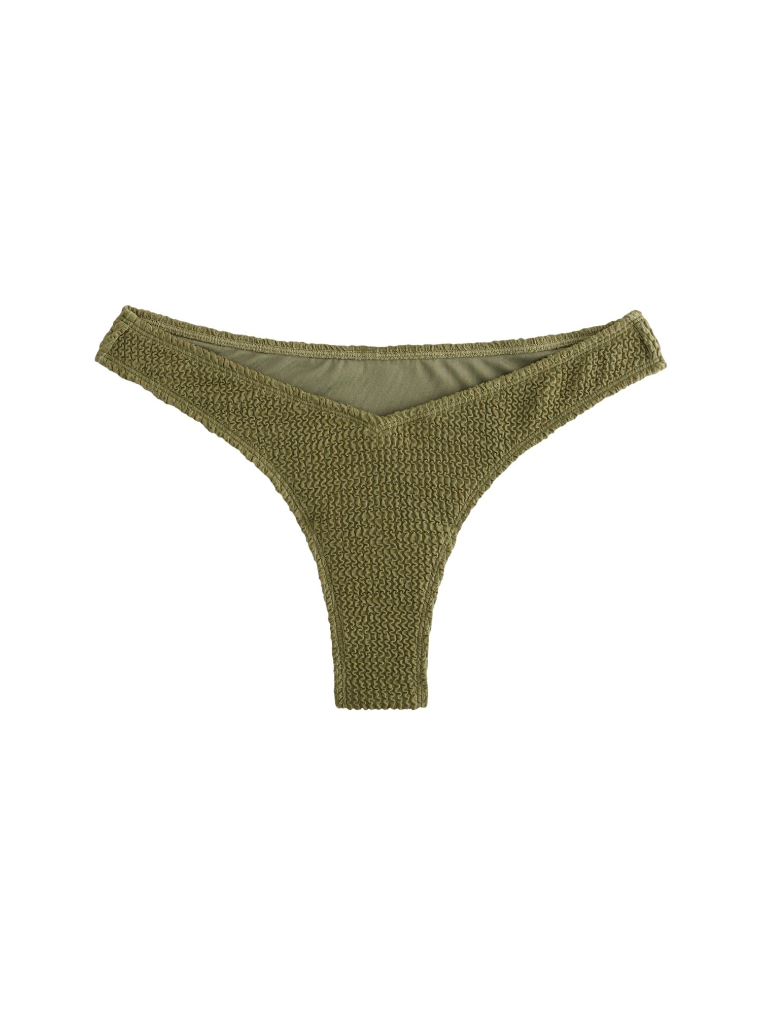 Next Slip costum de baie  kaki