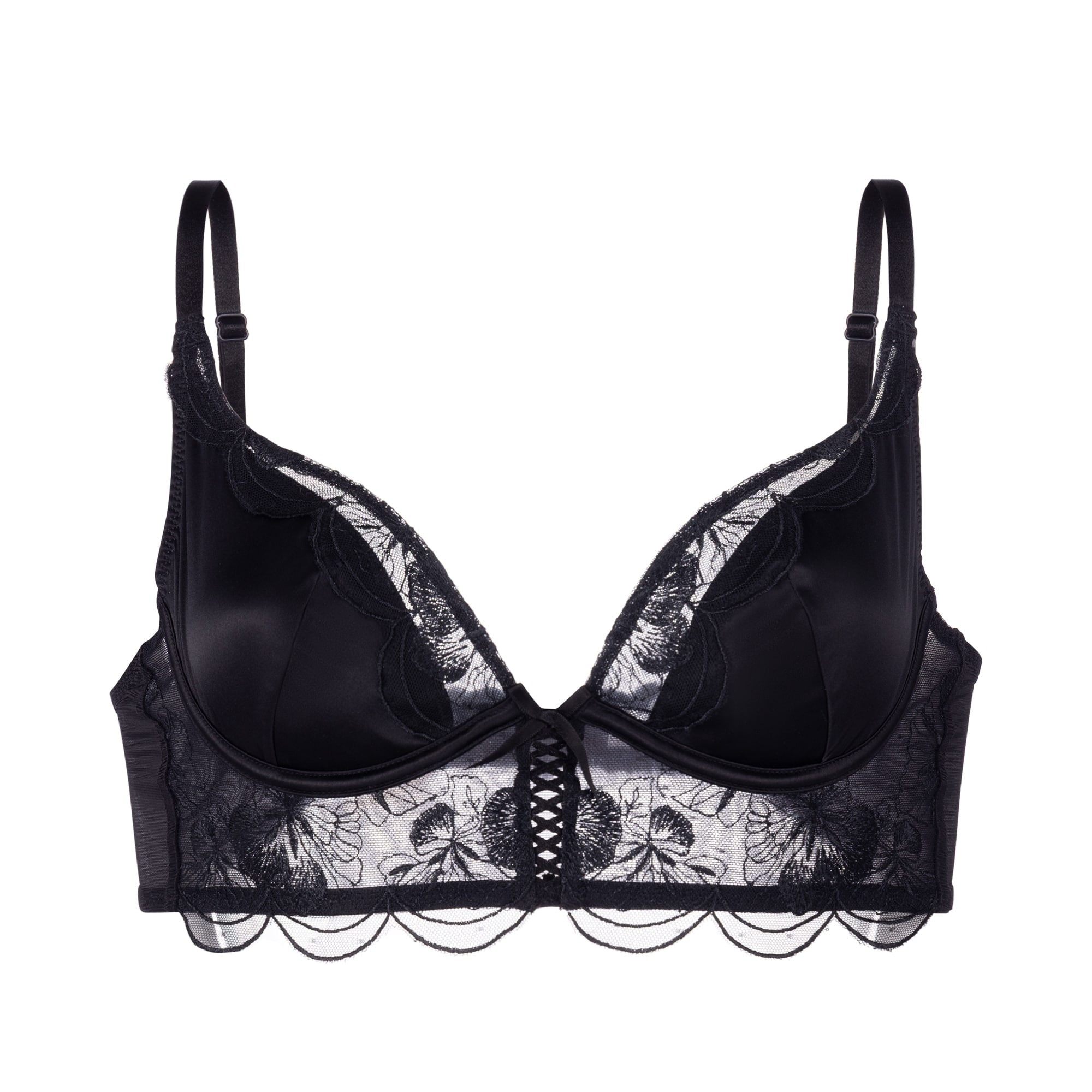 Dorina Sutien Delphine Plunge negru