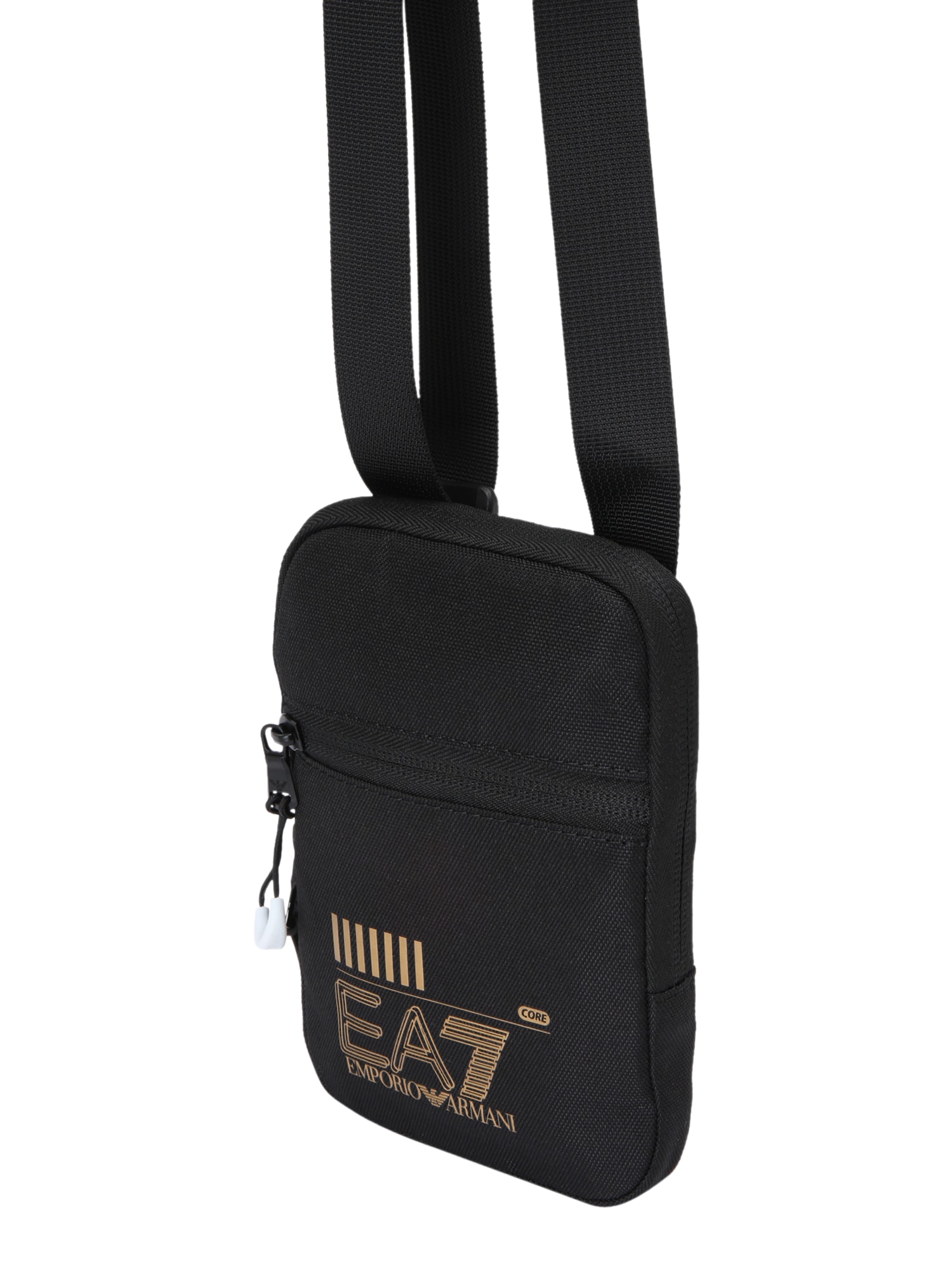 EA7 Emporio Armani Чанта за през рамо тип преметка  пясъчен / черно
