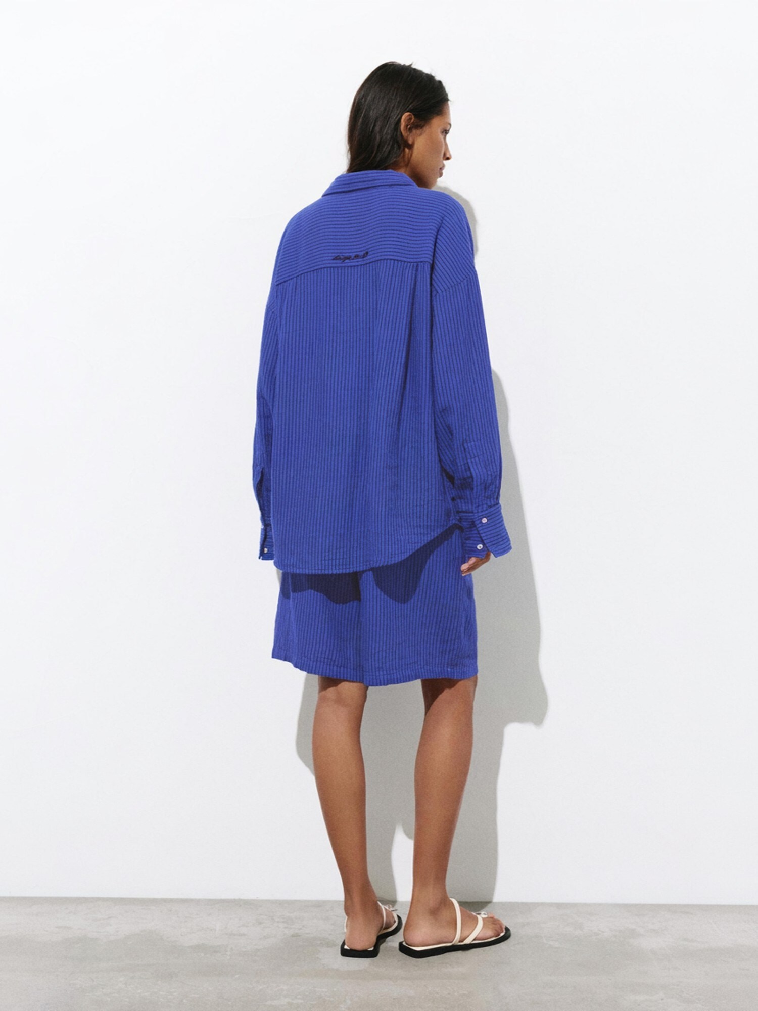 Pull&Bear Blúzka 'PACIFIC'  modrá / námornícka modrá (obrázok 3)