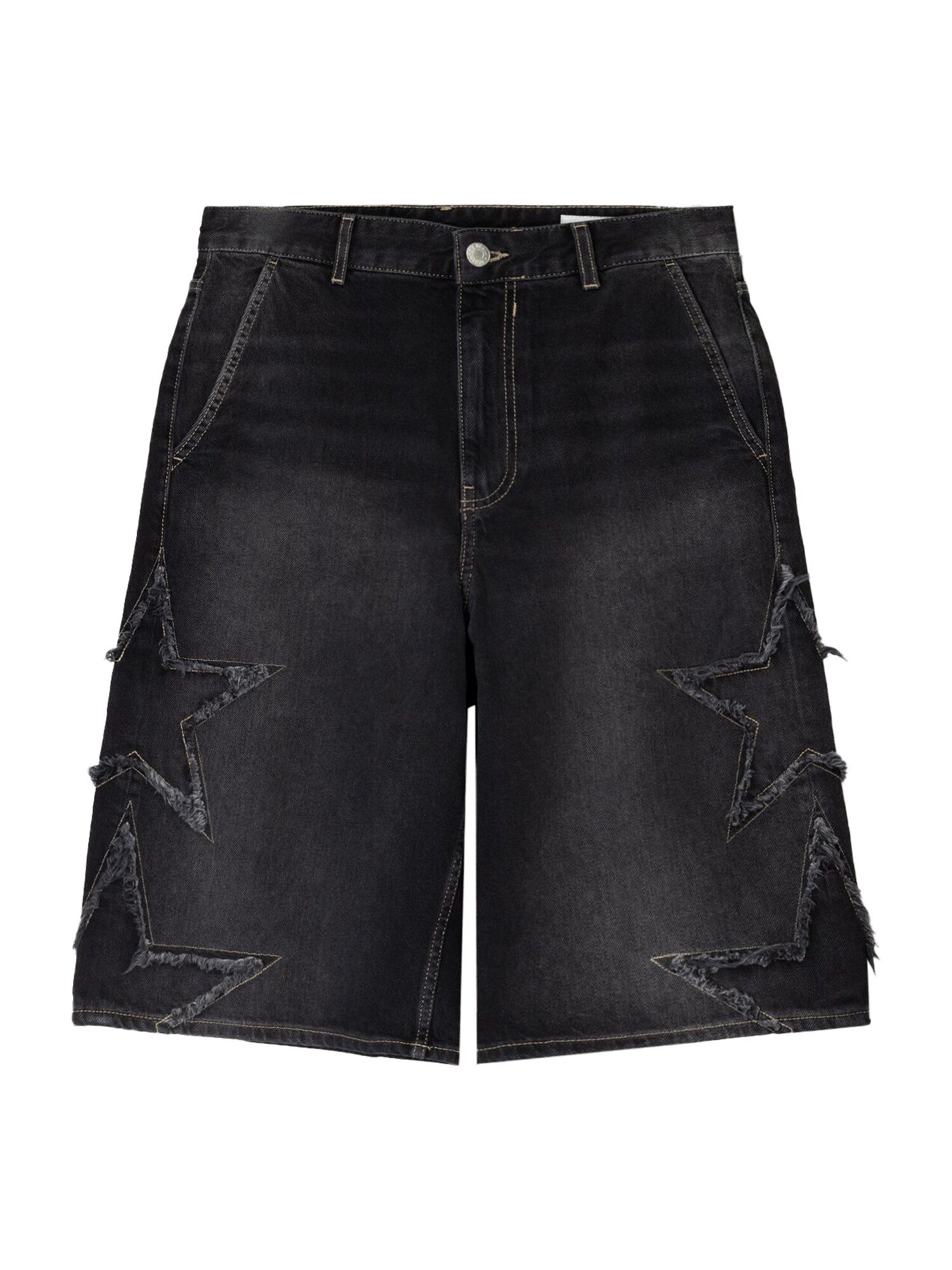 Bershka Jeans  negru denim