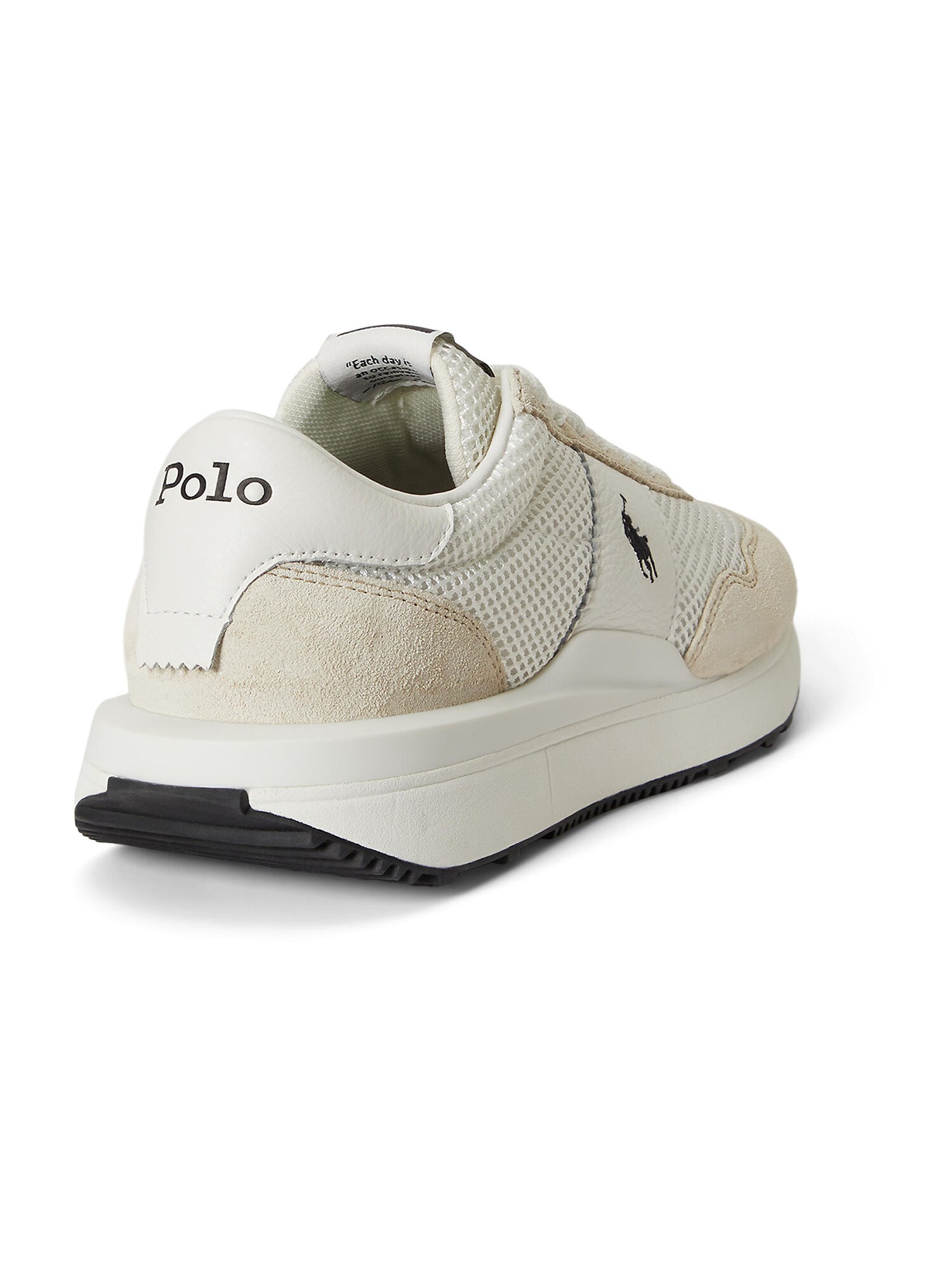 Polo Ralph Lauren Zapatillas deportivas bajas  beige claro / negro / offwhite – imagen 4