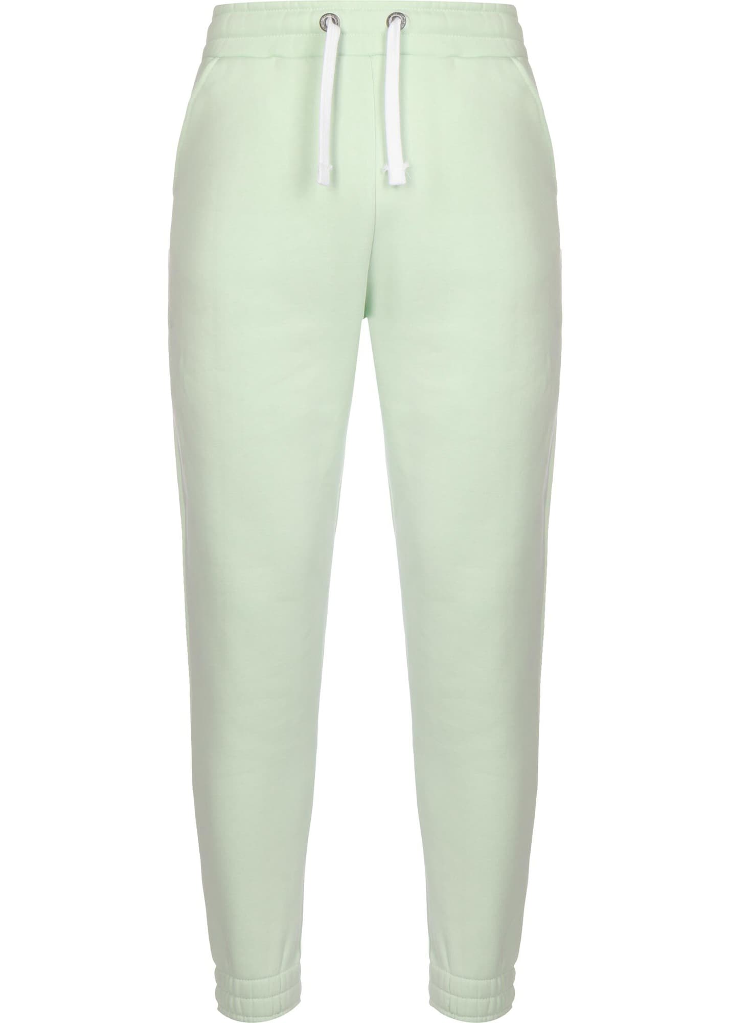 ALPHA INDUSTRIES Панталон 'EMB'  пастелно зелено / бяло