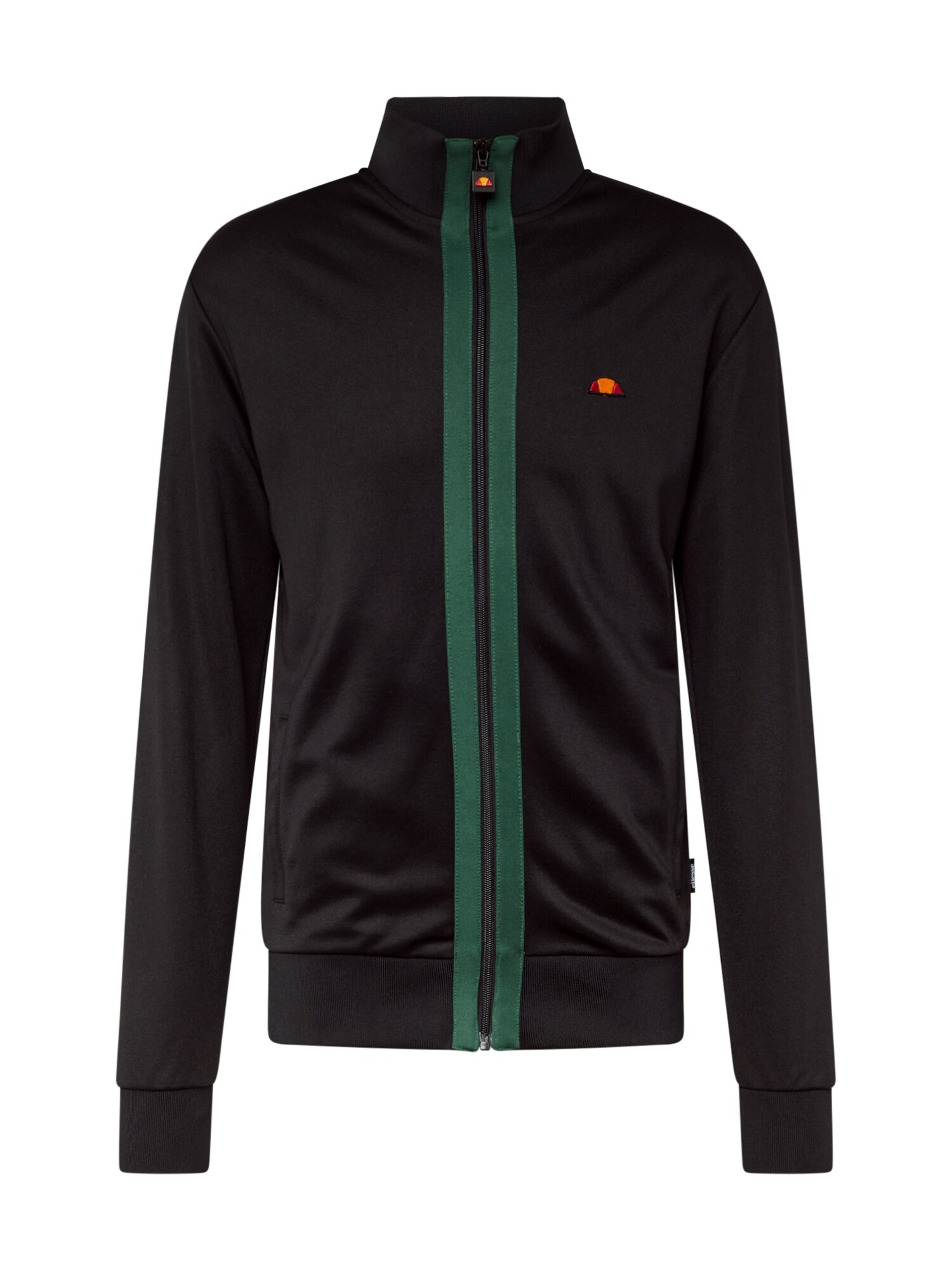 ELLESSE Tepláková bunda 'Berlusoni'  smaragdová / čierna