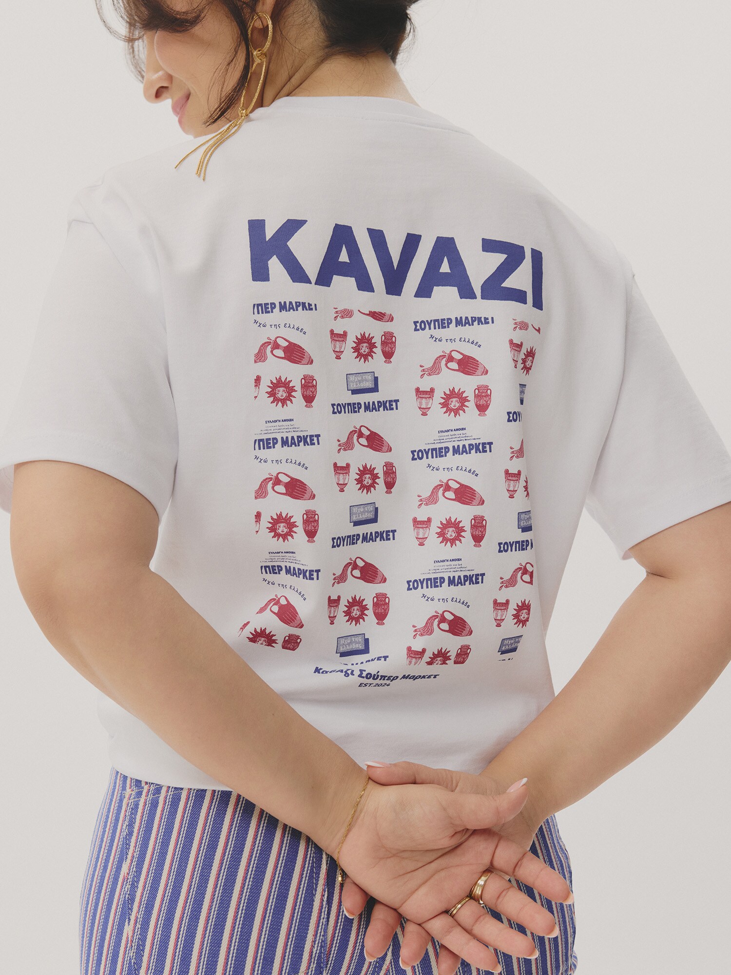 KAVAZI Tričko biela (obrázok 5)