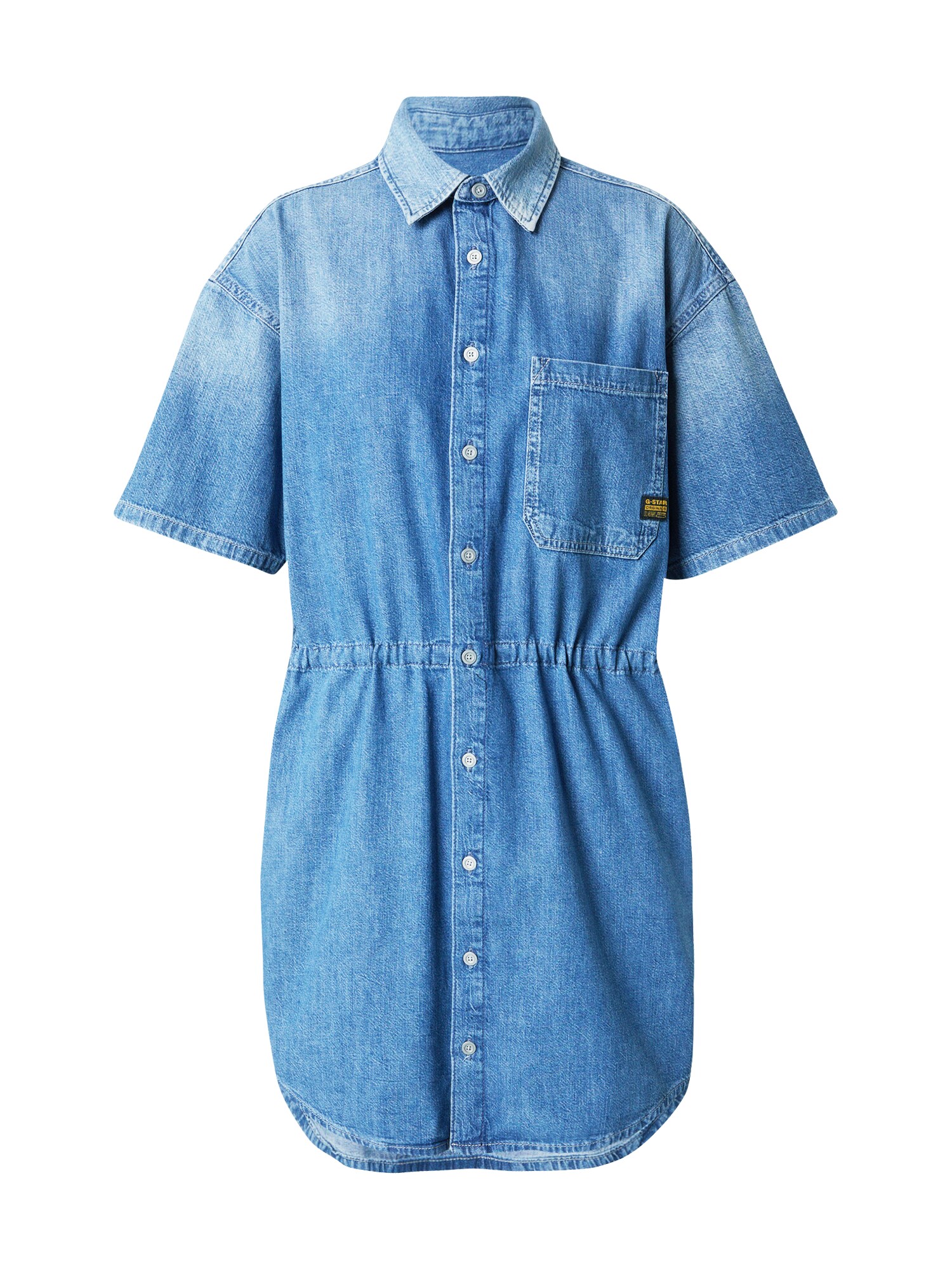 G-STAR Rochie tip bluză  albastru denim