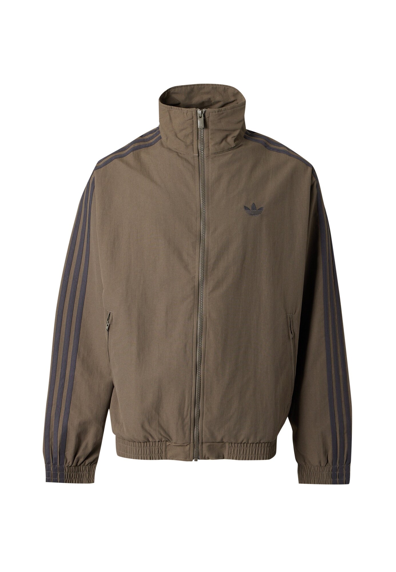 ADIDAS ORIGINALS Geacă de primăvară-toamnă Firebird maro / gri metalic