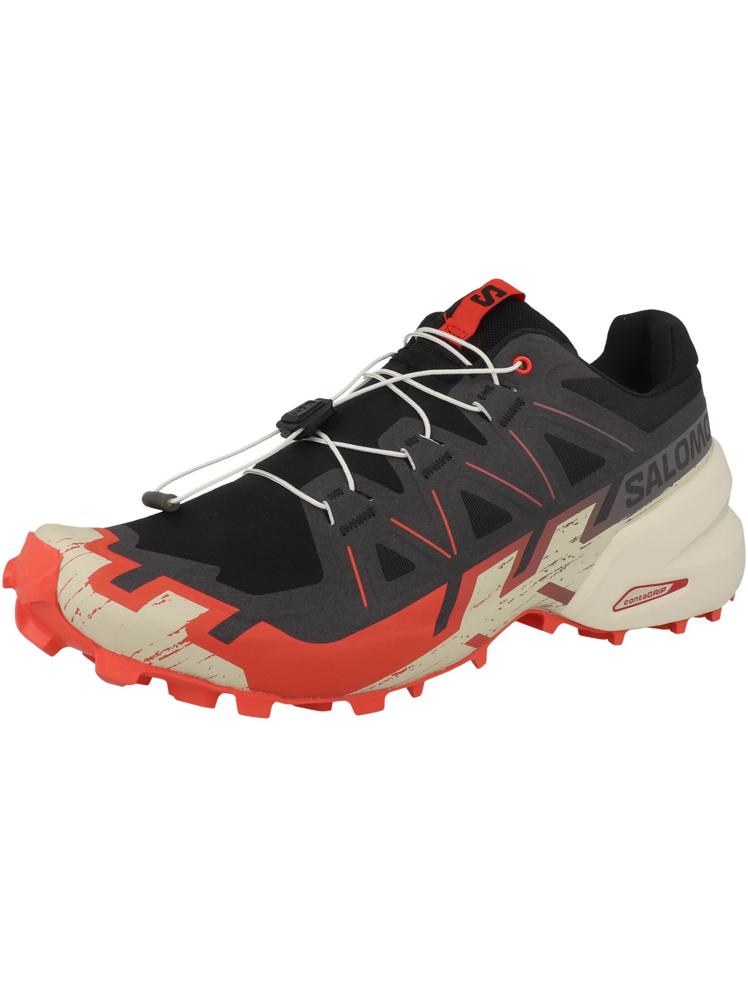 SALOMON Zapatillas de running 'Speedcross 6' rojo / negro – imagen 1