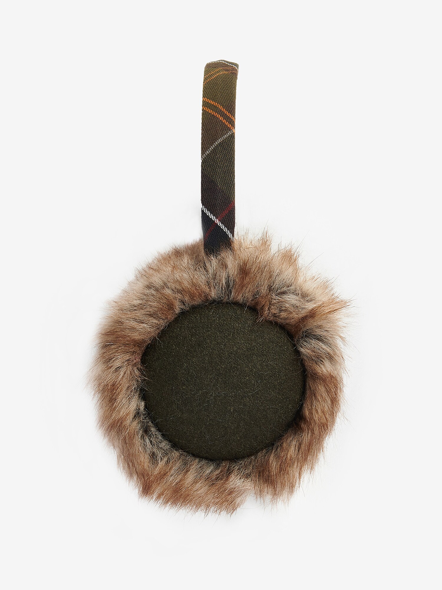 Barbour Gorra 'Barrhill Muffs'  marrón / brocado / naranja / blanco – imagen 3