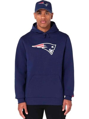 NEW ERA Sudadera 'Sudadera new era marino patriots nfl regular hoody neepat'  azul