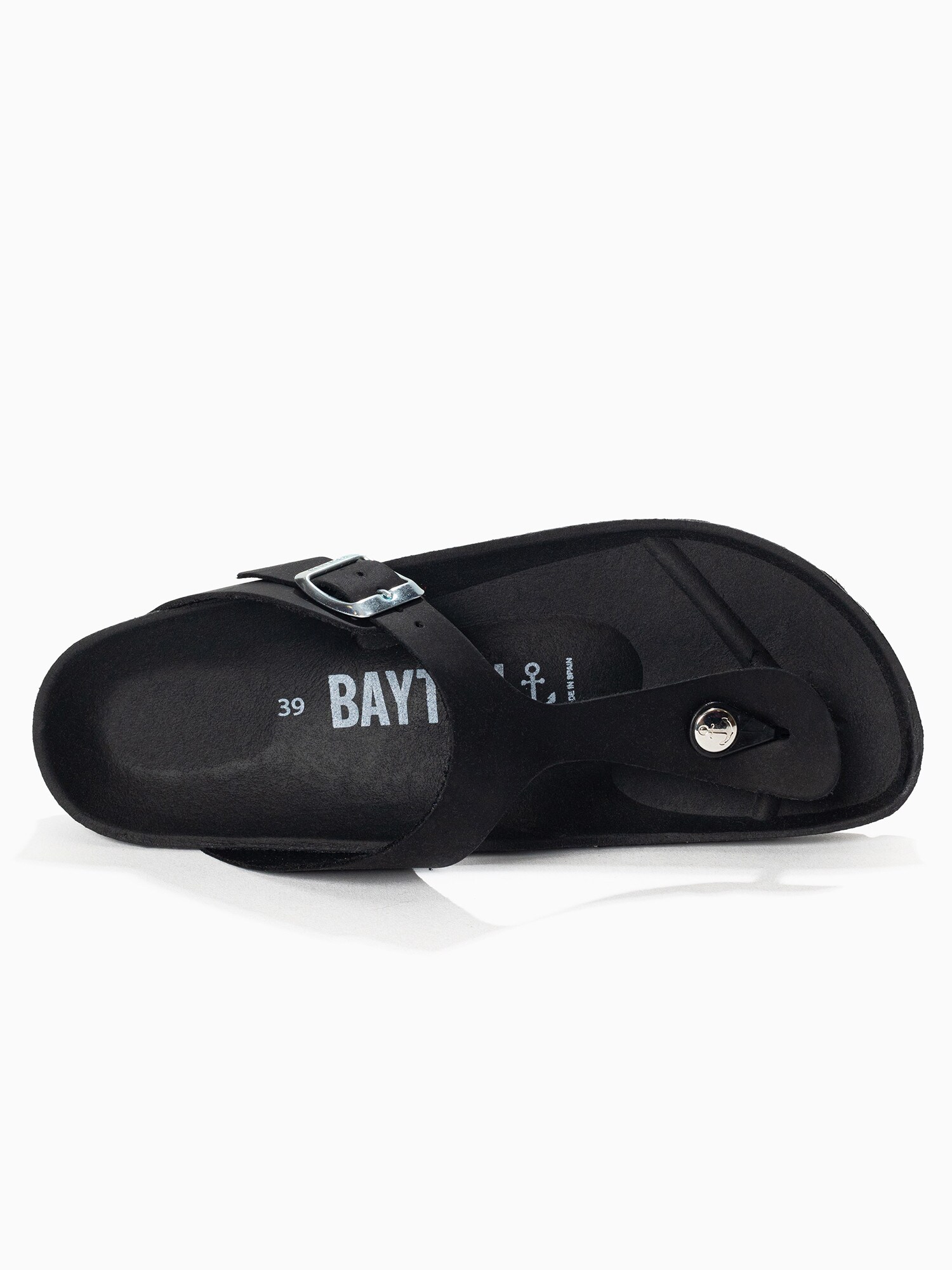 Bayton Teenslipper 'MERCURE' zwart