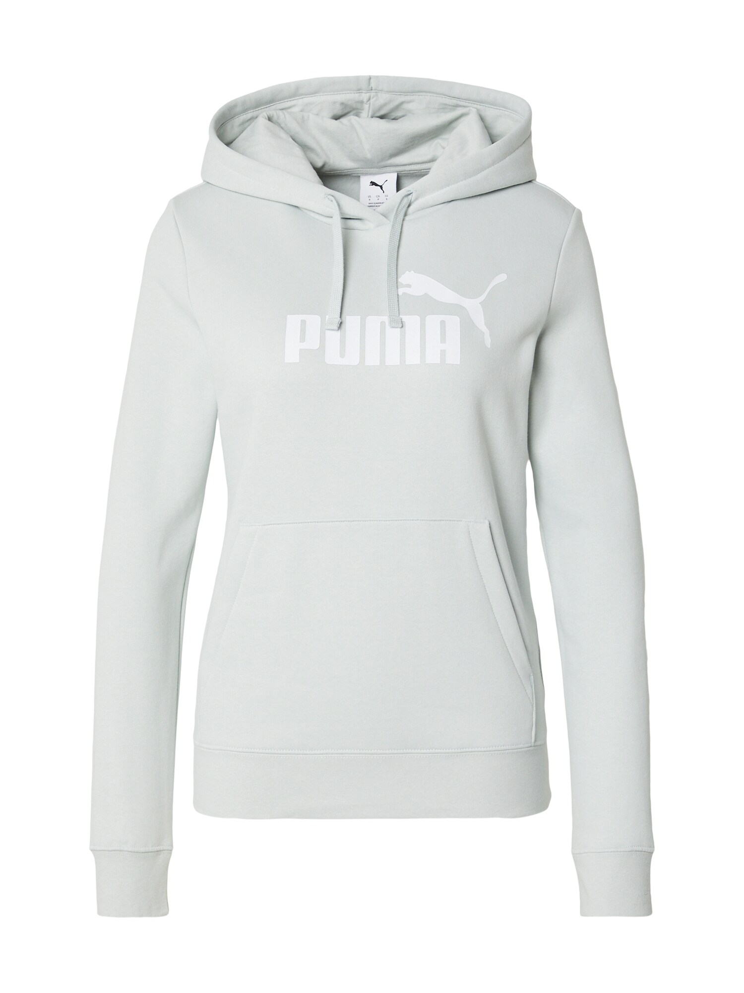 PUMA Športová mikina 'ESS No. 1'  mätová / biela