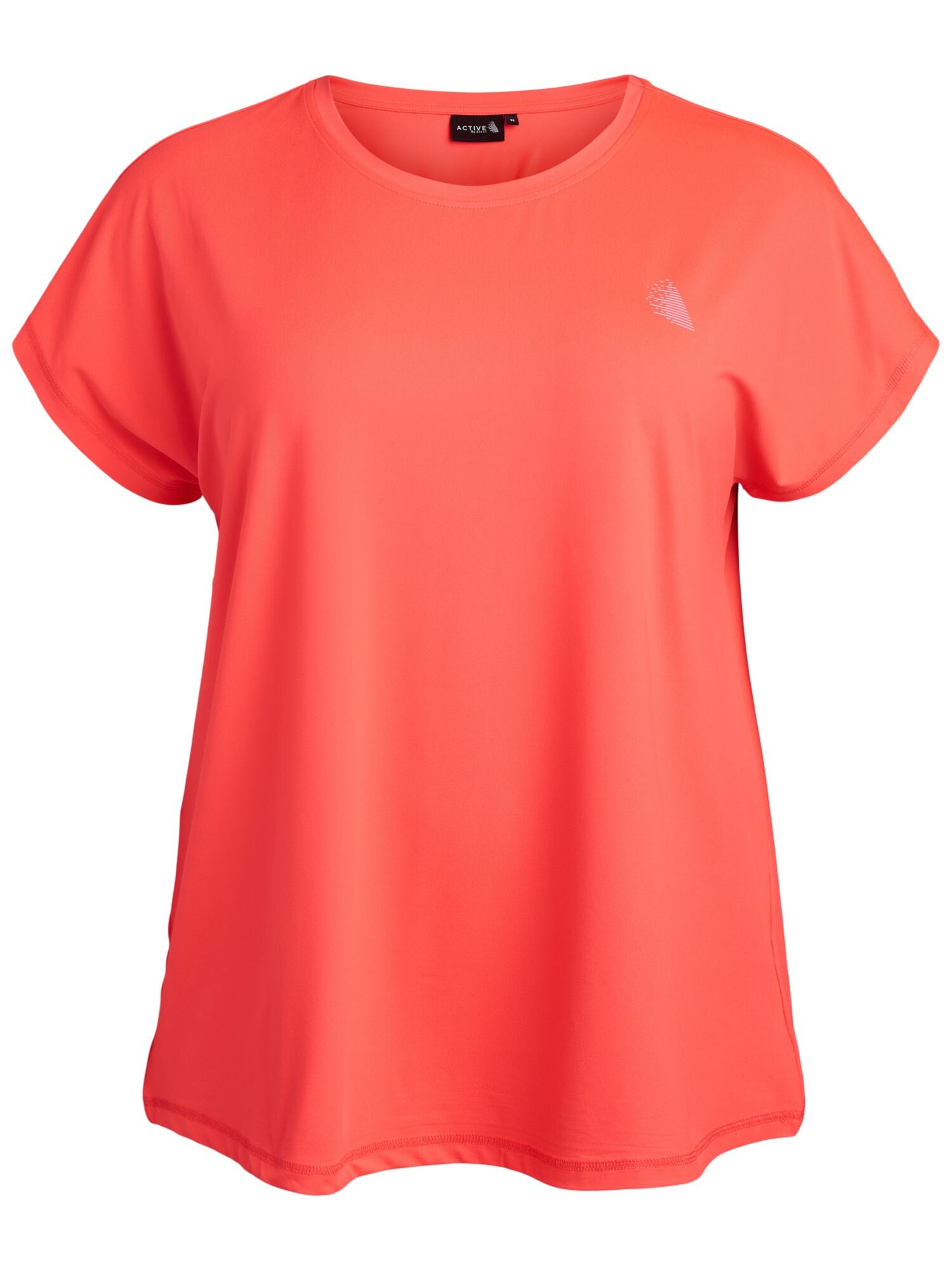 Zizzi Tricou Abasic  gri / corai