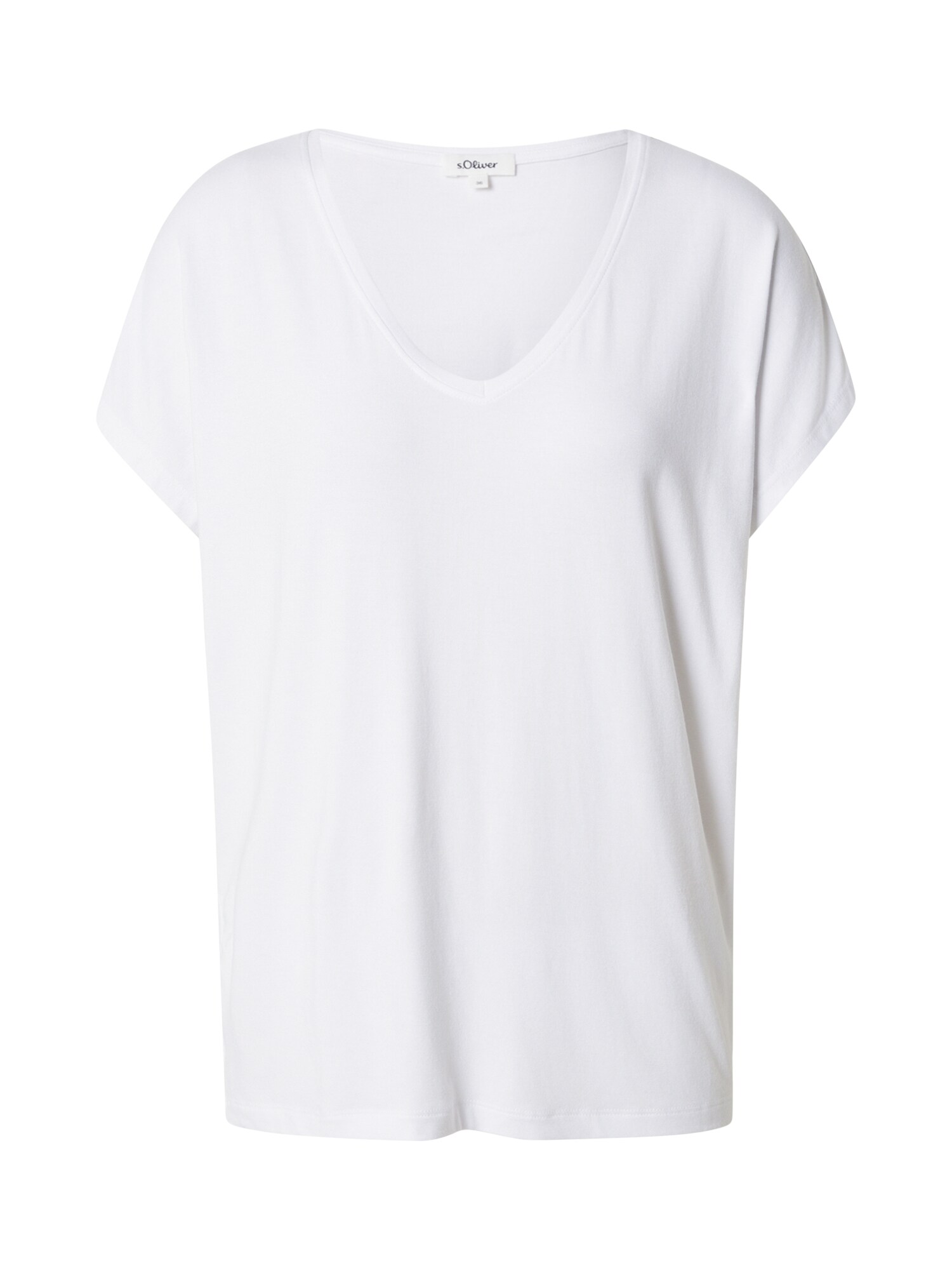 s.Oliver Tricou alb