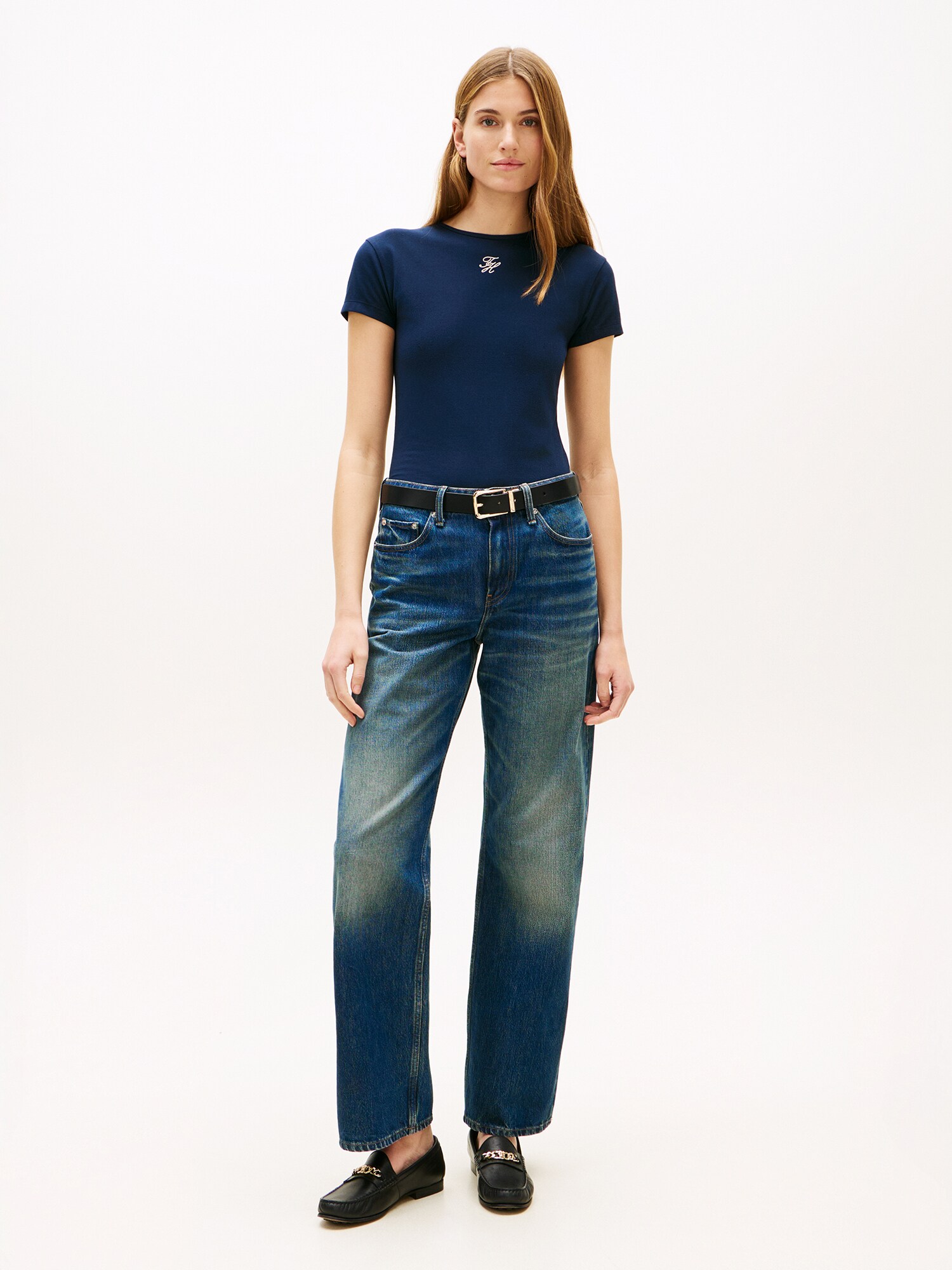 TOMMY HILFIGER Camiseta azul oscuro – imagen 8