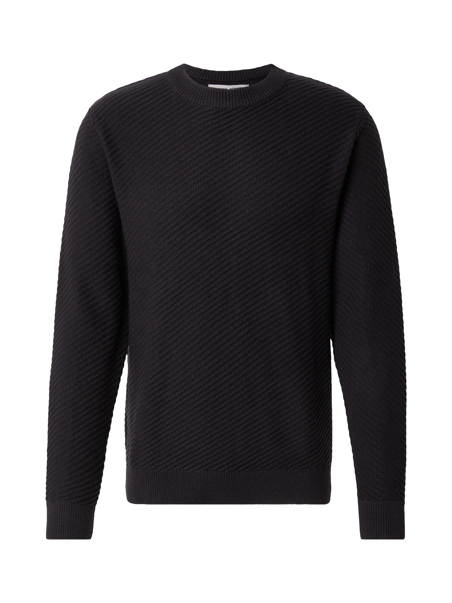 JACK & JONES Pulóver 'ALPHA'  fekete akciós termékkép 1