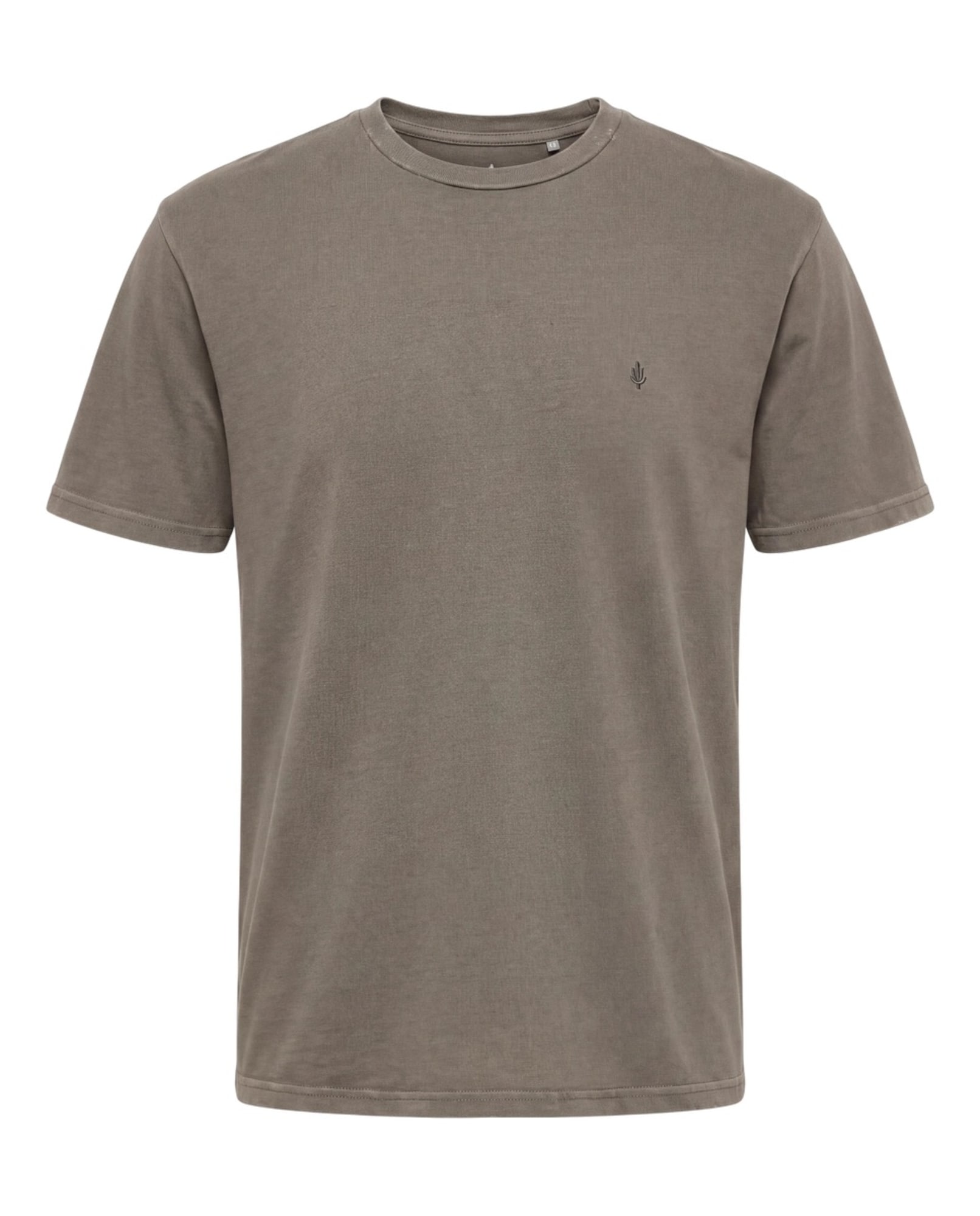 Volcom Tricou SOLID STONE pământiu