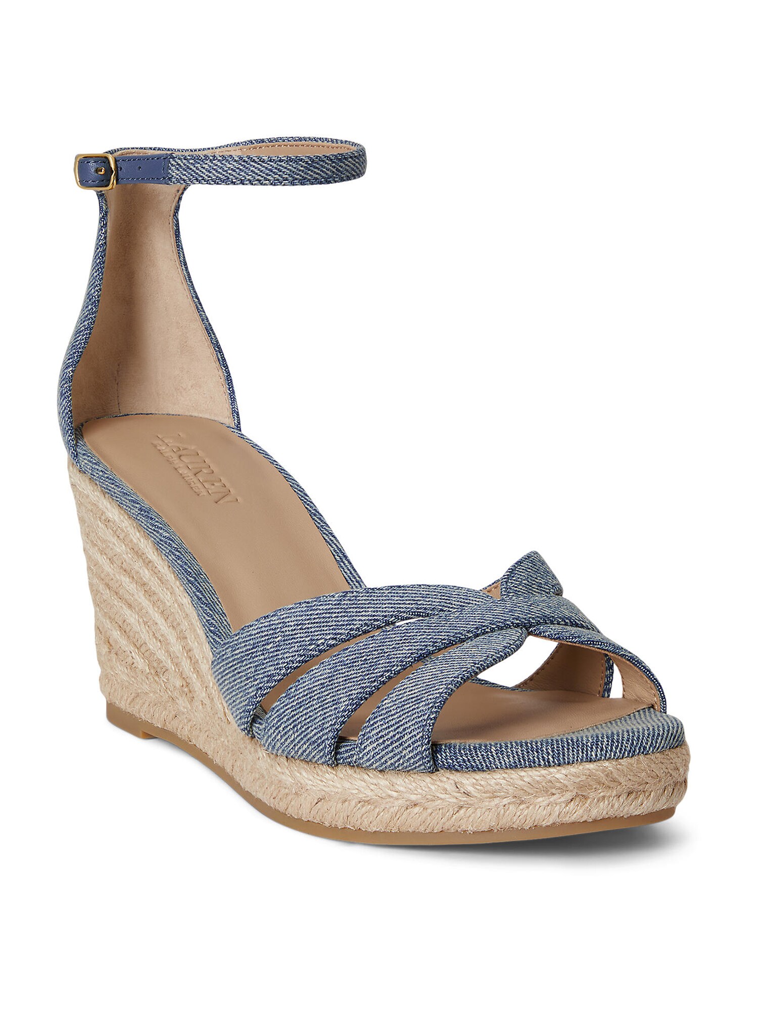 Lauren Ralph Lauren Sandale 'NELLIE'  albastru denim