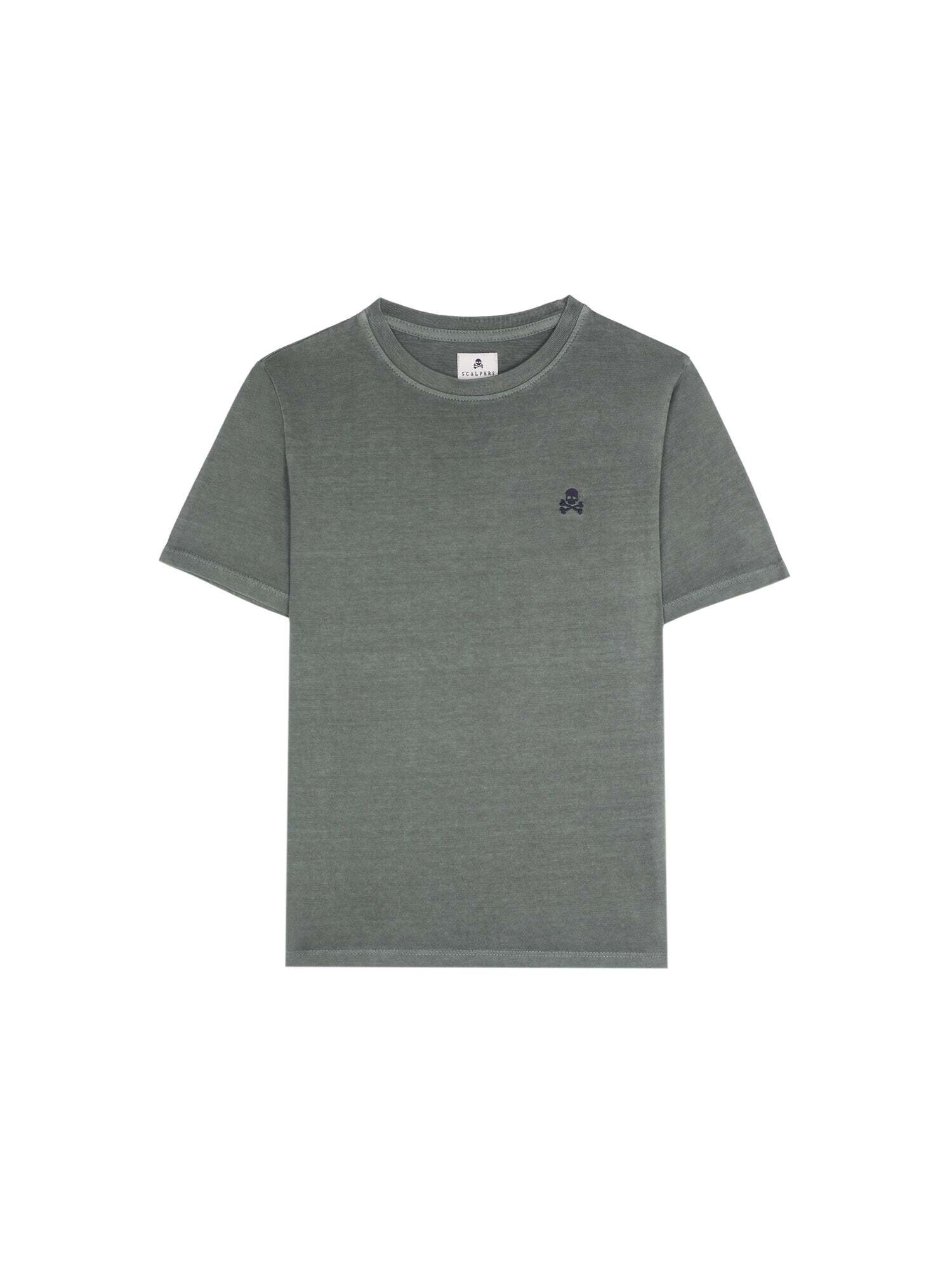 Scalpers Tricou  bleumarin / gri bazalt