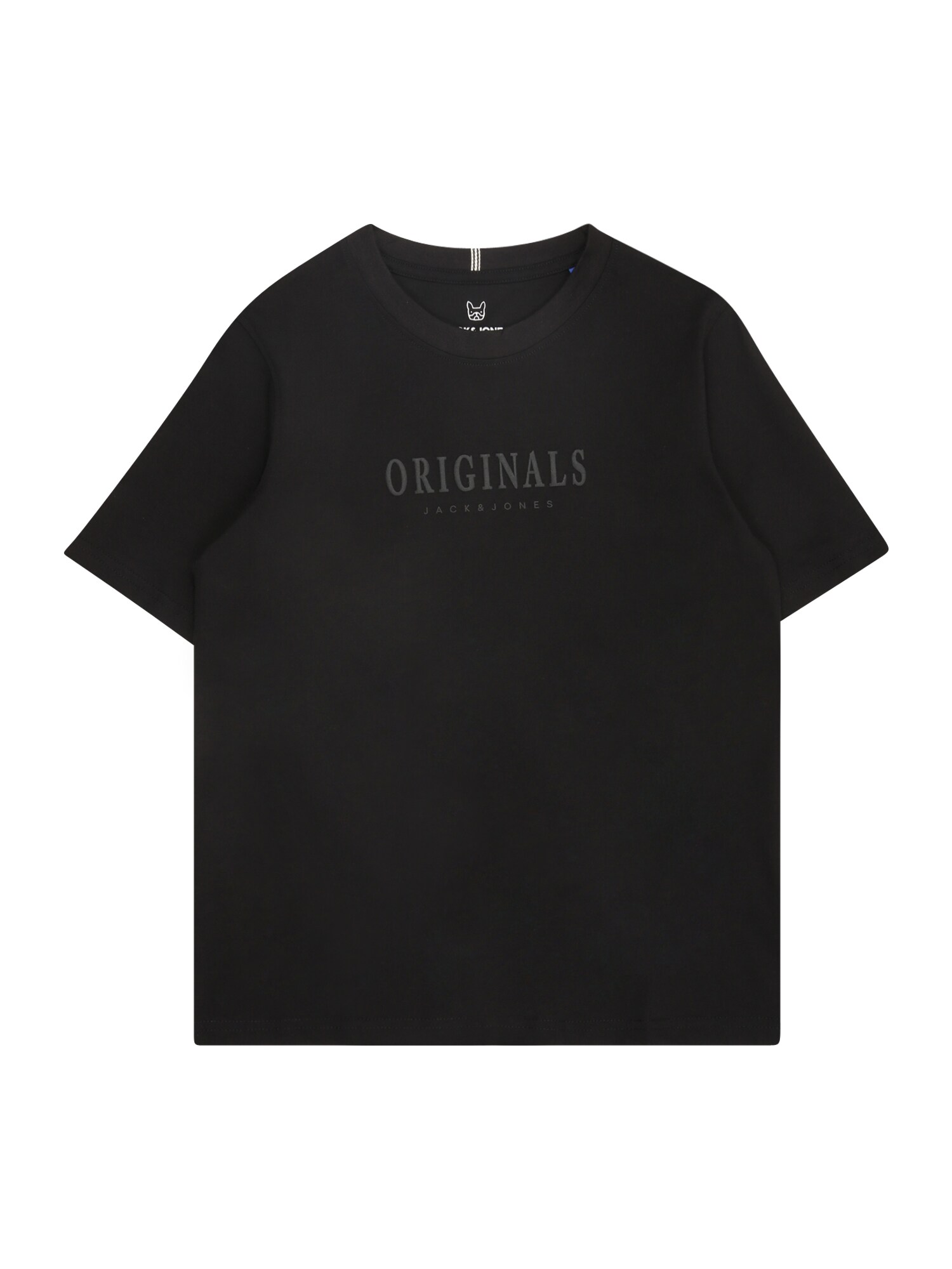 Jack & Jones Junior Póló 'JORFrederiksberg'  szürke / fekete akciós termékkép 1
