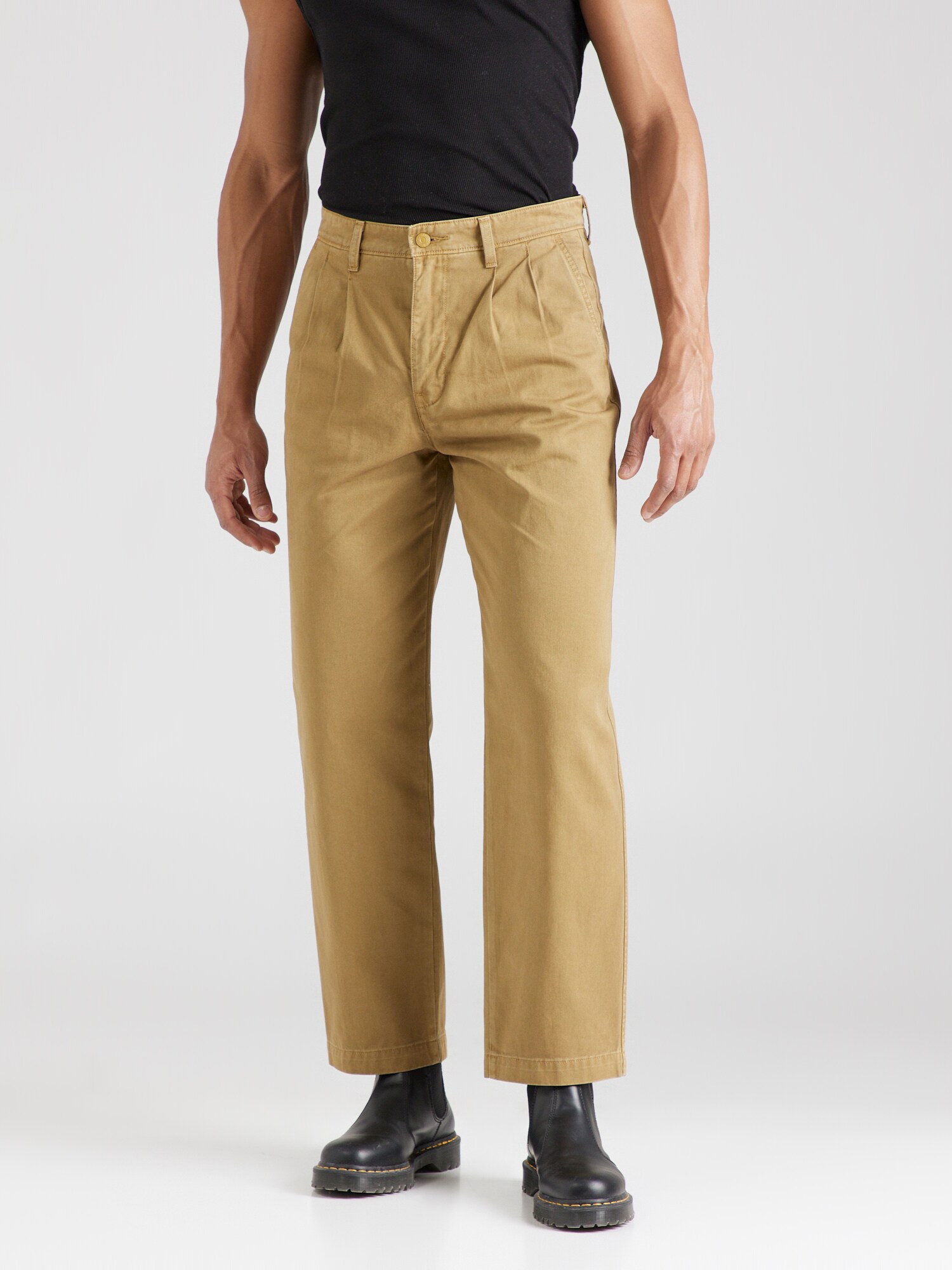 LEVI'S ® Élére vasalt nadrágok  világosbarna termék 2. képe