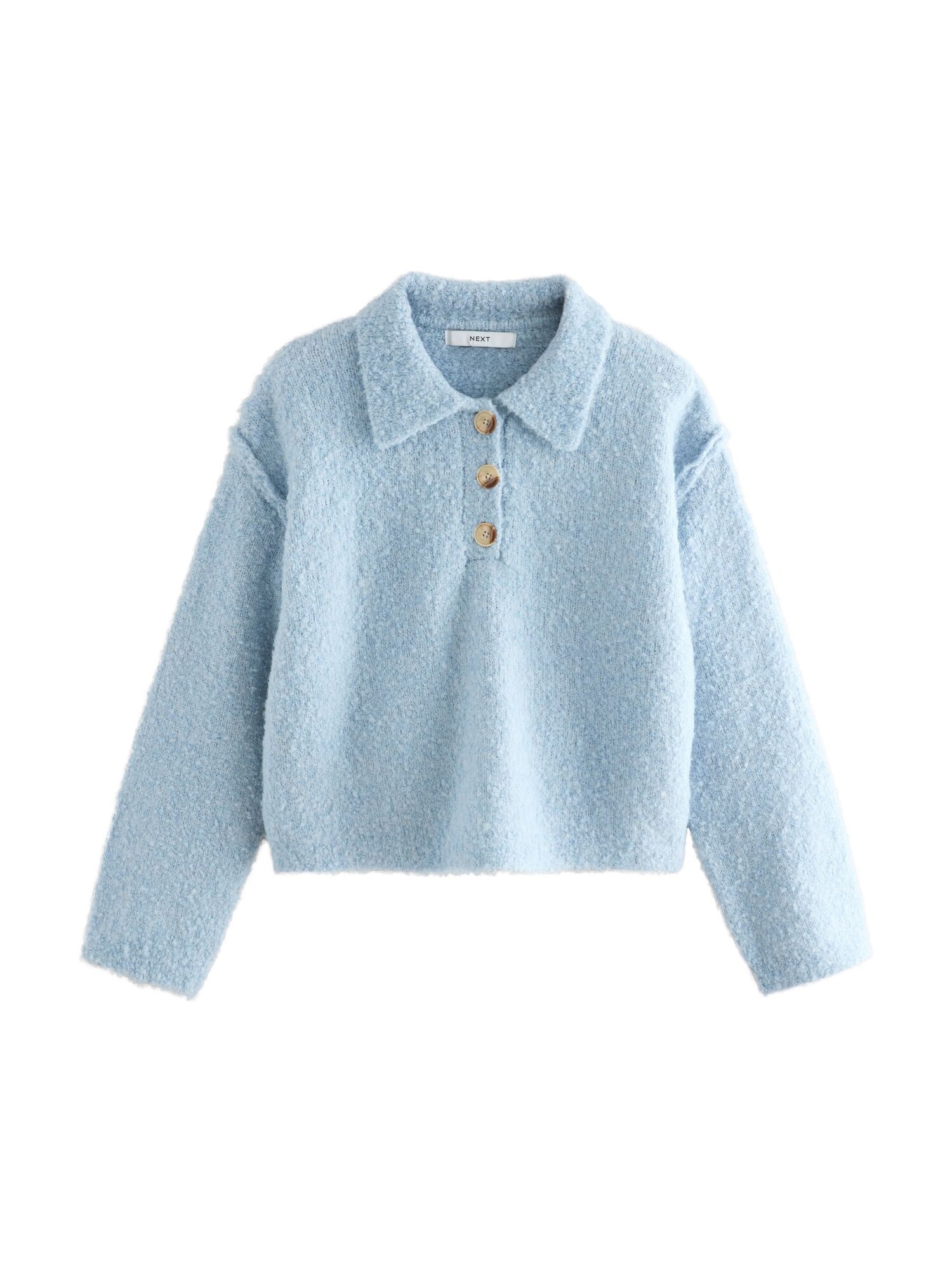 Next Pulover  albastru deschis