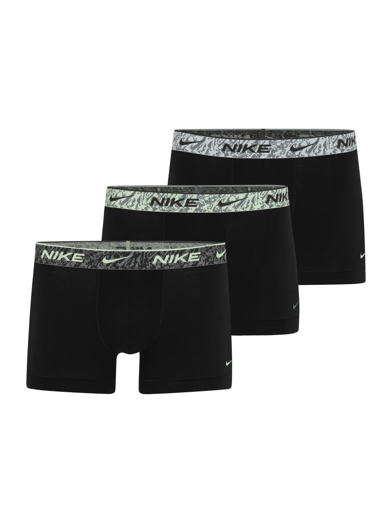 NIKE Chiloți sport Everyday  gri / gri închis / negru / alb