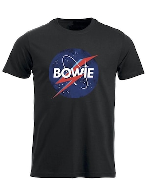 Rockshirts Camiseta 'David Bowie  T-Shirt'  negro
