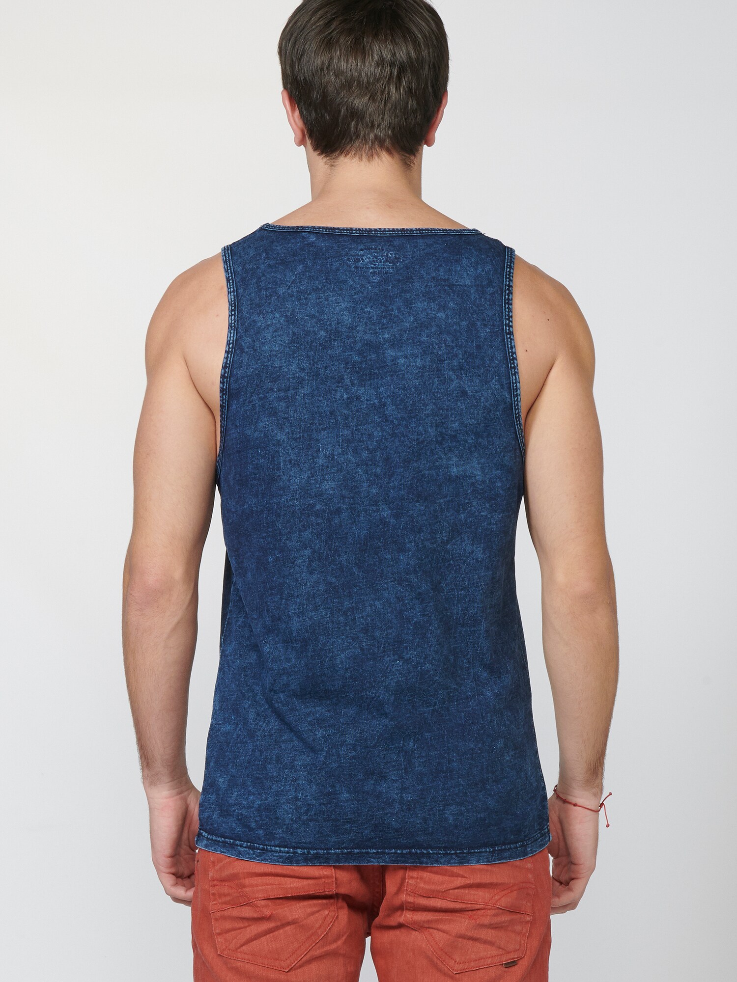 KOROSHI Tričko indigo (obrázok 6)