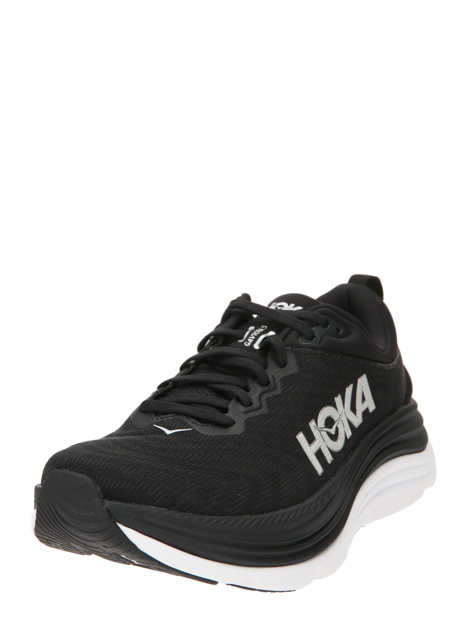 HOKA Sneaker de alergat Gaviota 5  negru / argintiu / alb