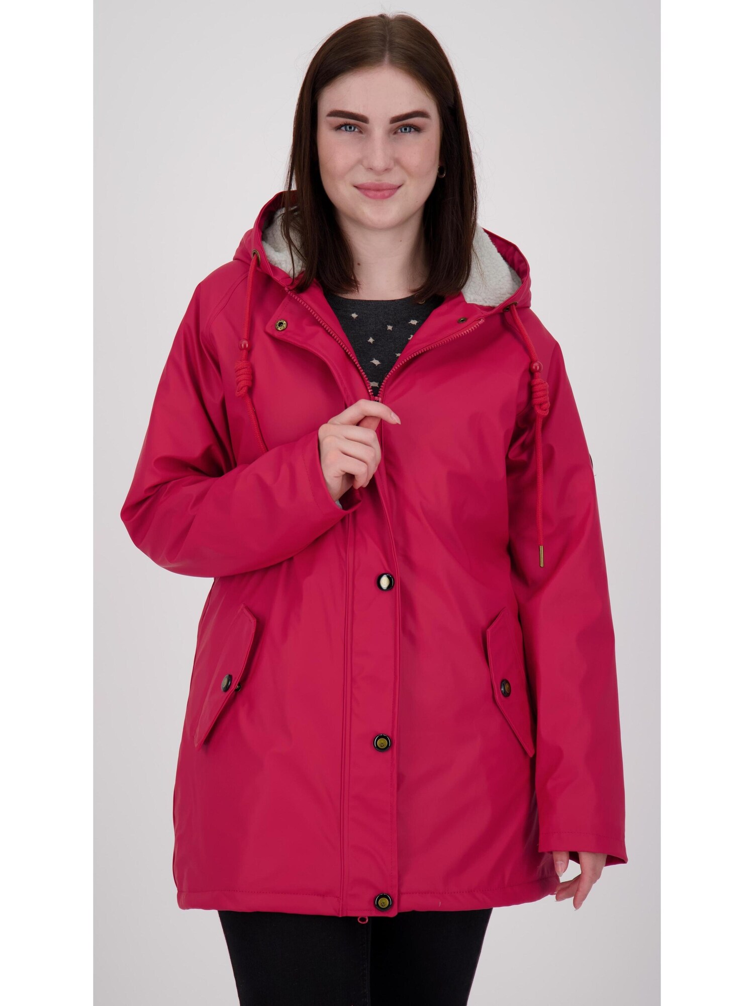 ankerglut Cappotto funzionale 'Friesennerz II WMN'  rosso