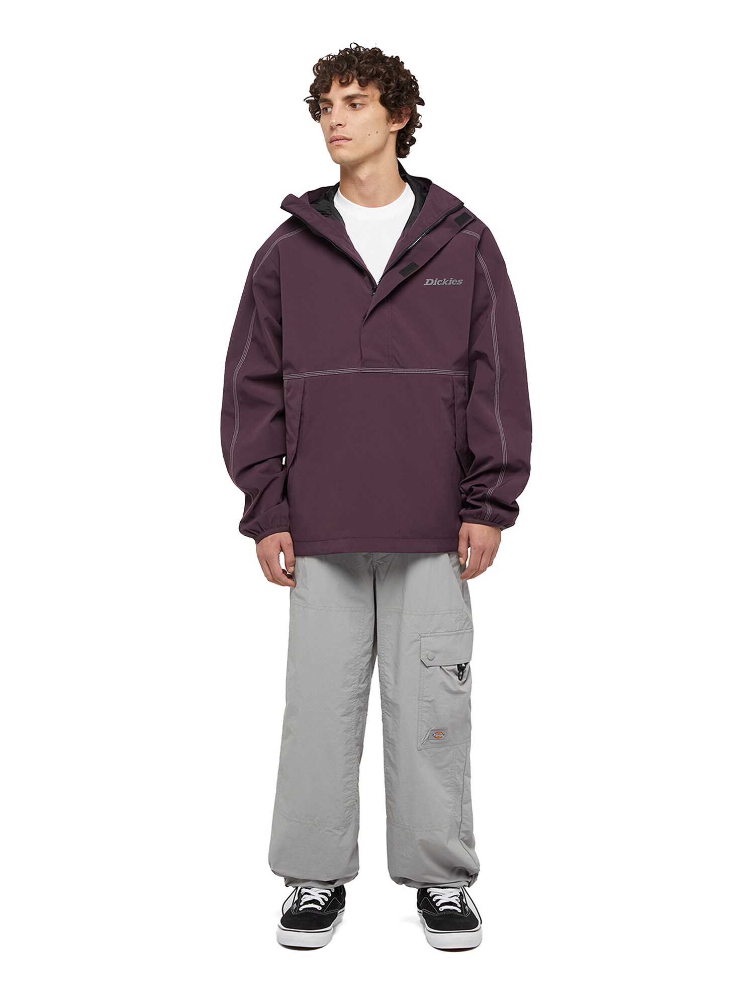 DICKIES Tričko 'CLANCY ' čierna / biela (obrázok 5)
