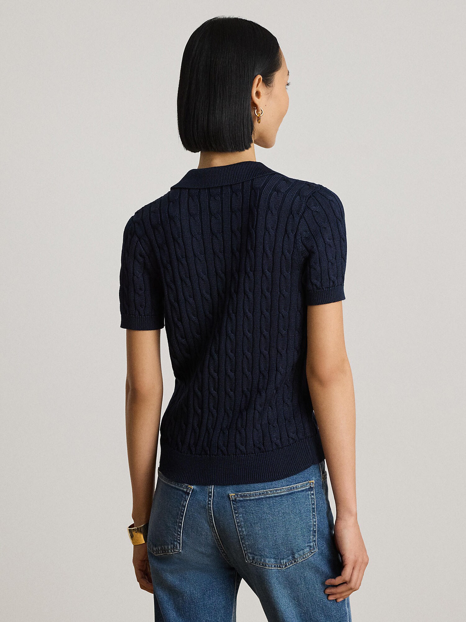 Lauren Ralph Lauren Jersey navy – imagen 3